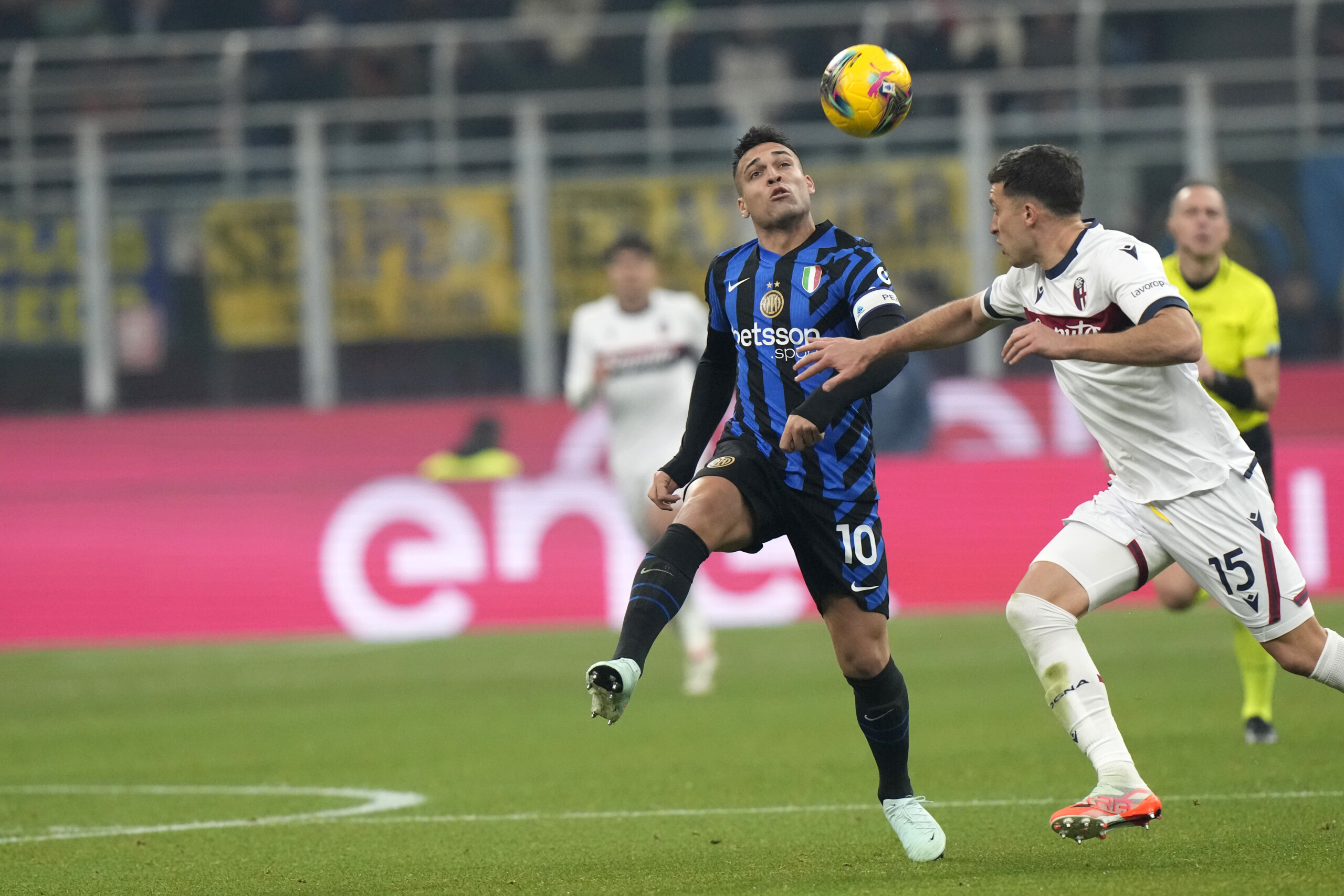 serie a inter draws with bologna 2 2 lautaro returns to scoring scaled