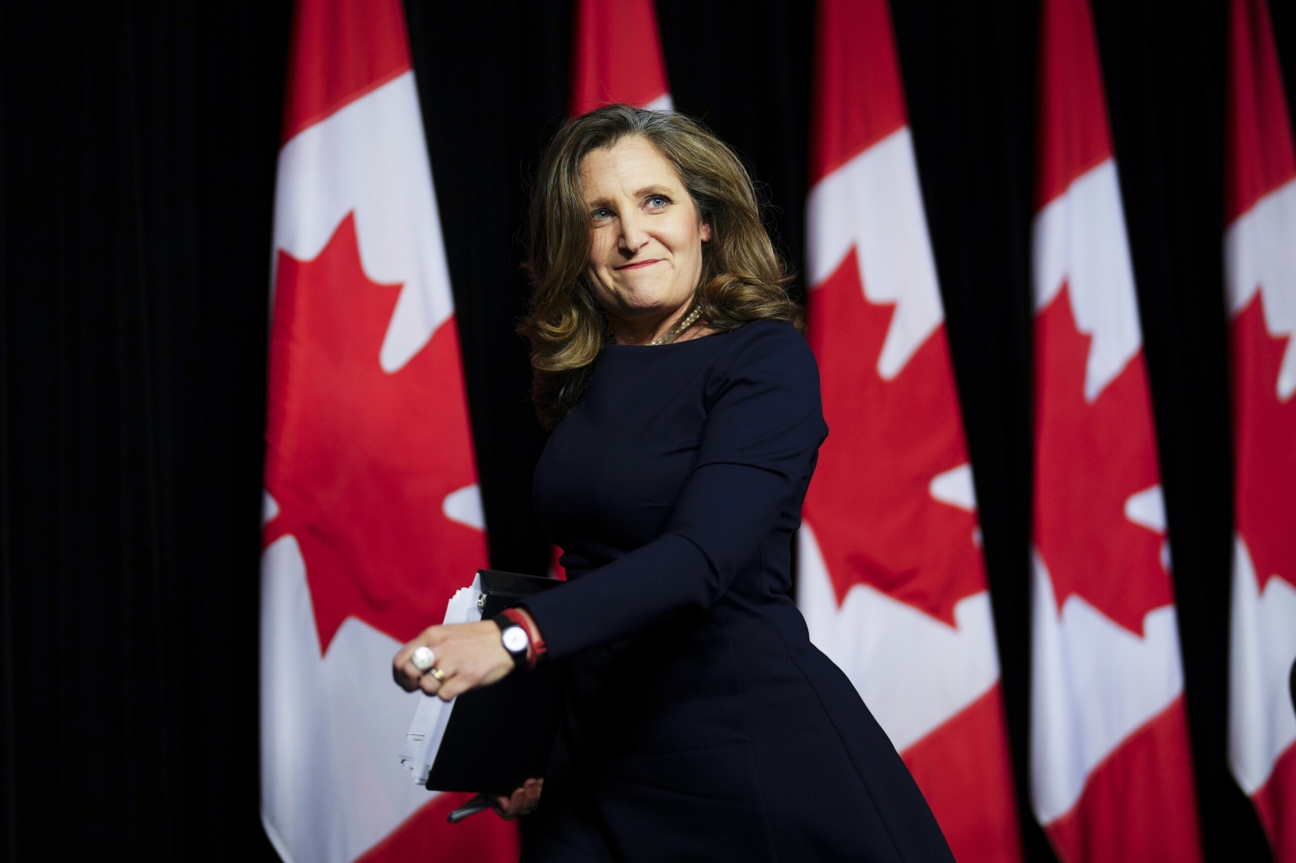 canada former finance minister freeland runs for premier scaled