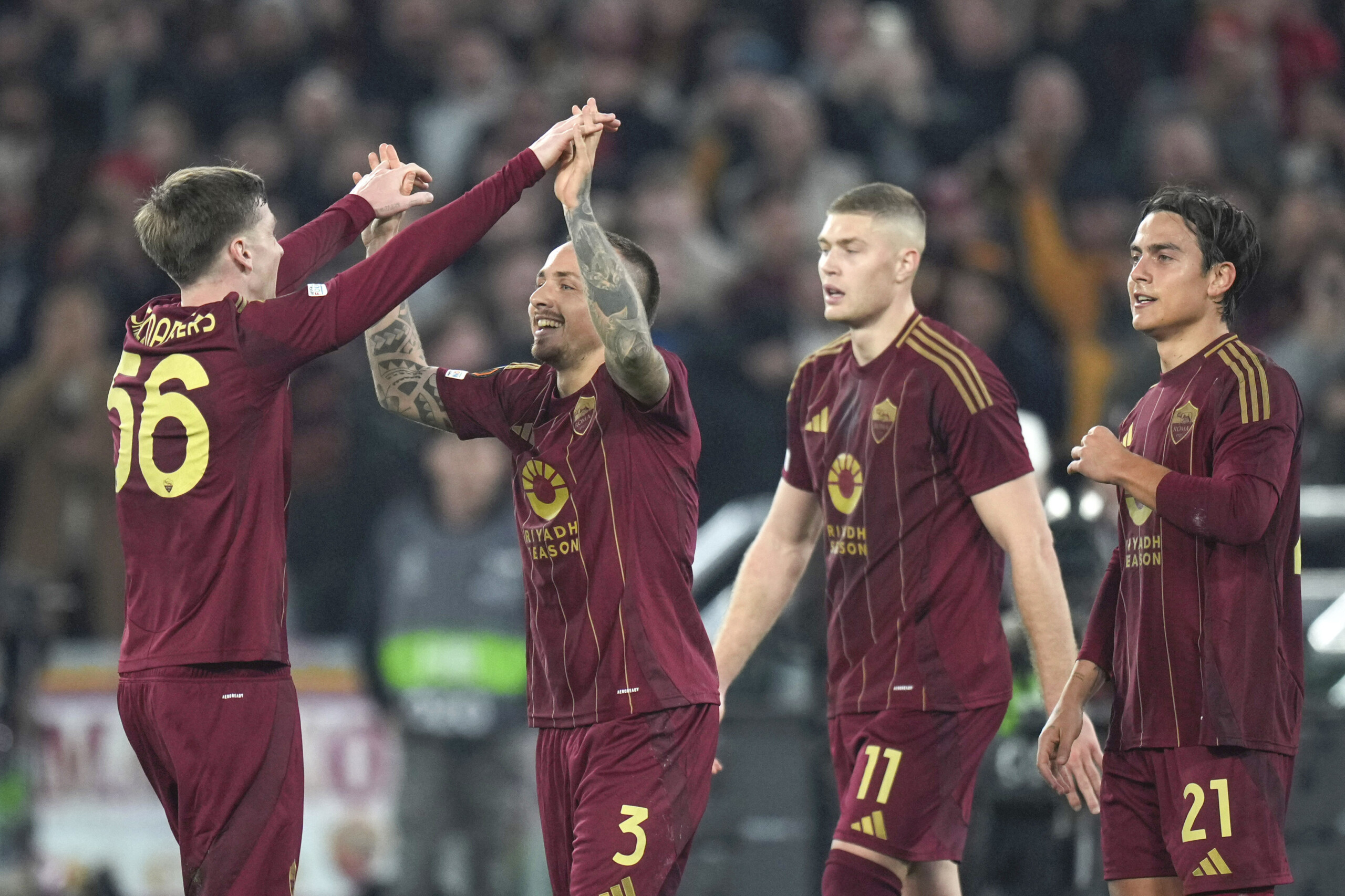 europa league roma 2 0 eintracht frankfurt scaled