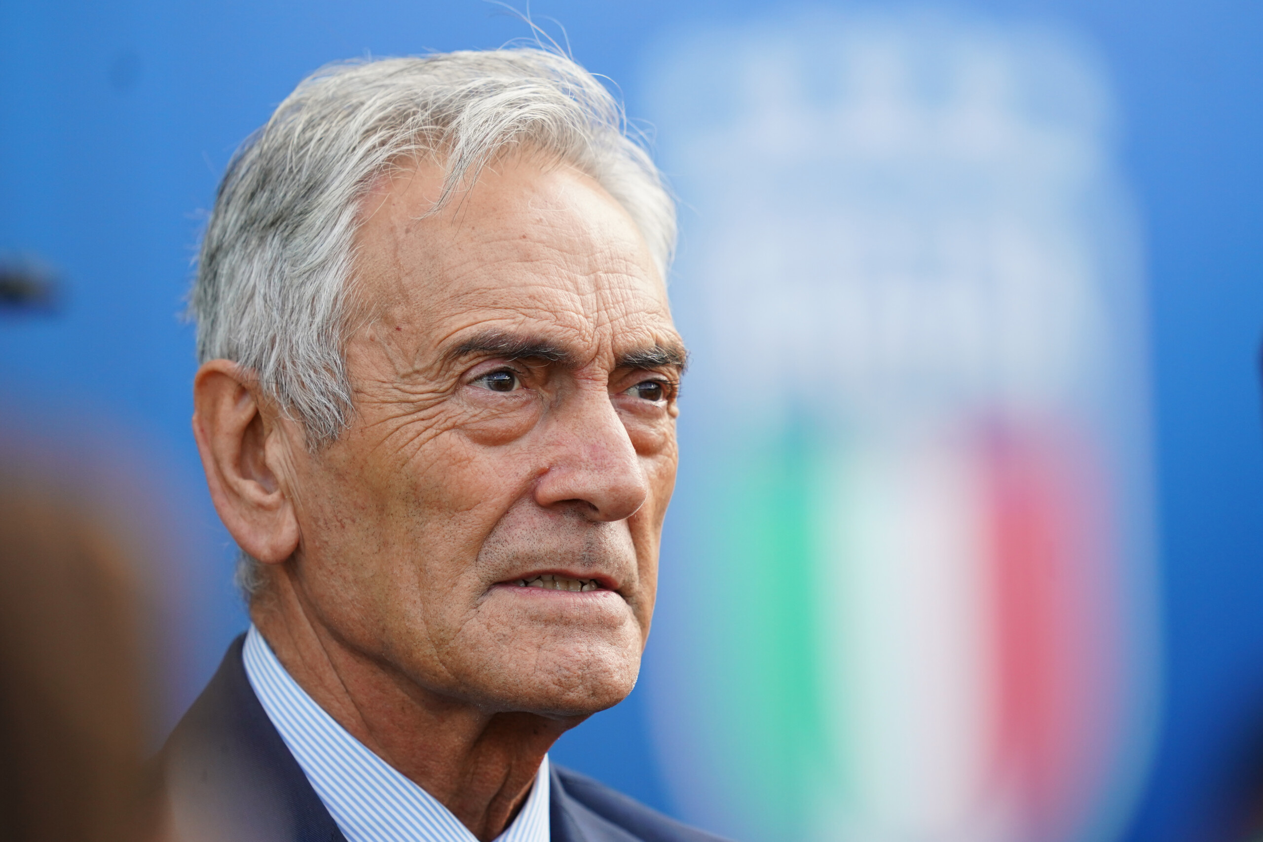 football figc gravina re elected president with 98 7 of the votes scaled