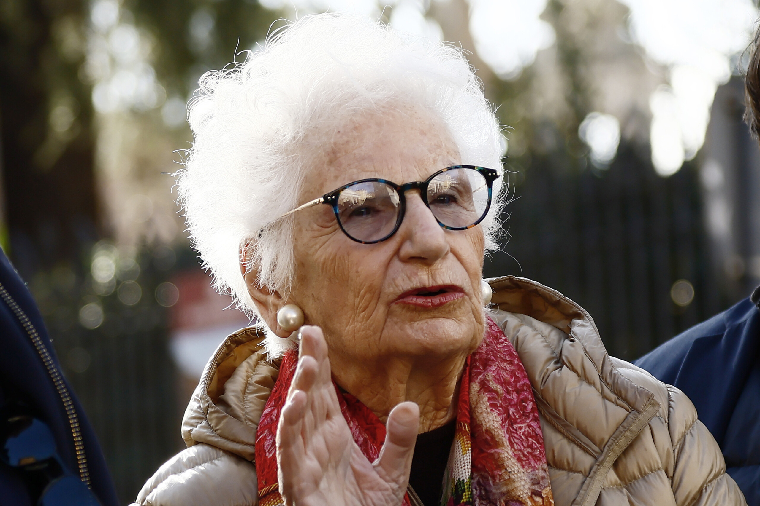 liliana segre me the oldest woman in europe to have an escort scaled