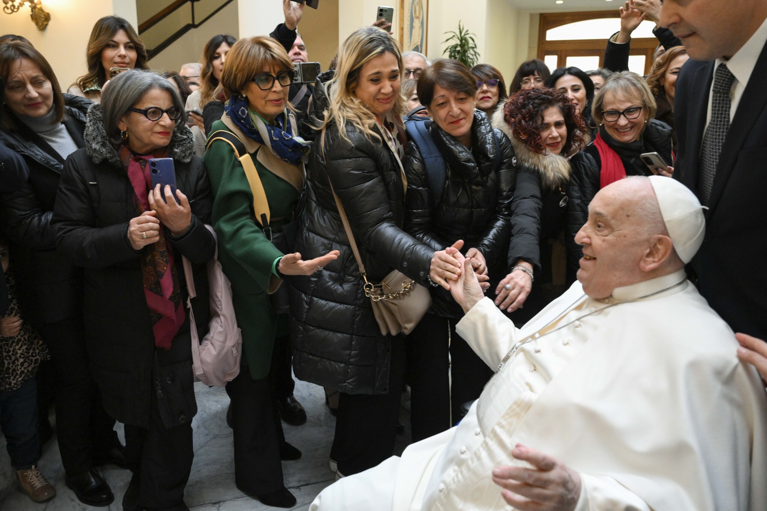 vatican the pope has bronchitis audiences to be held at santa marta scaled