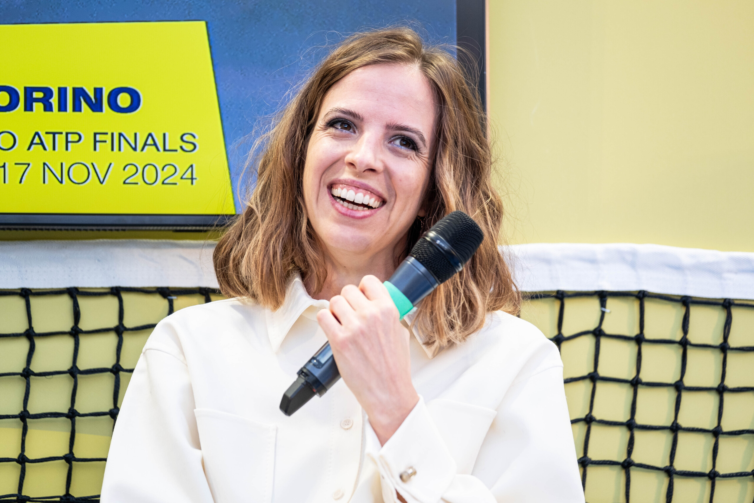 sanremo carolina kostner on stage at the ariston as milan cortina 2026 ambassador scaled