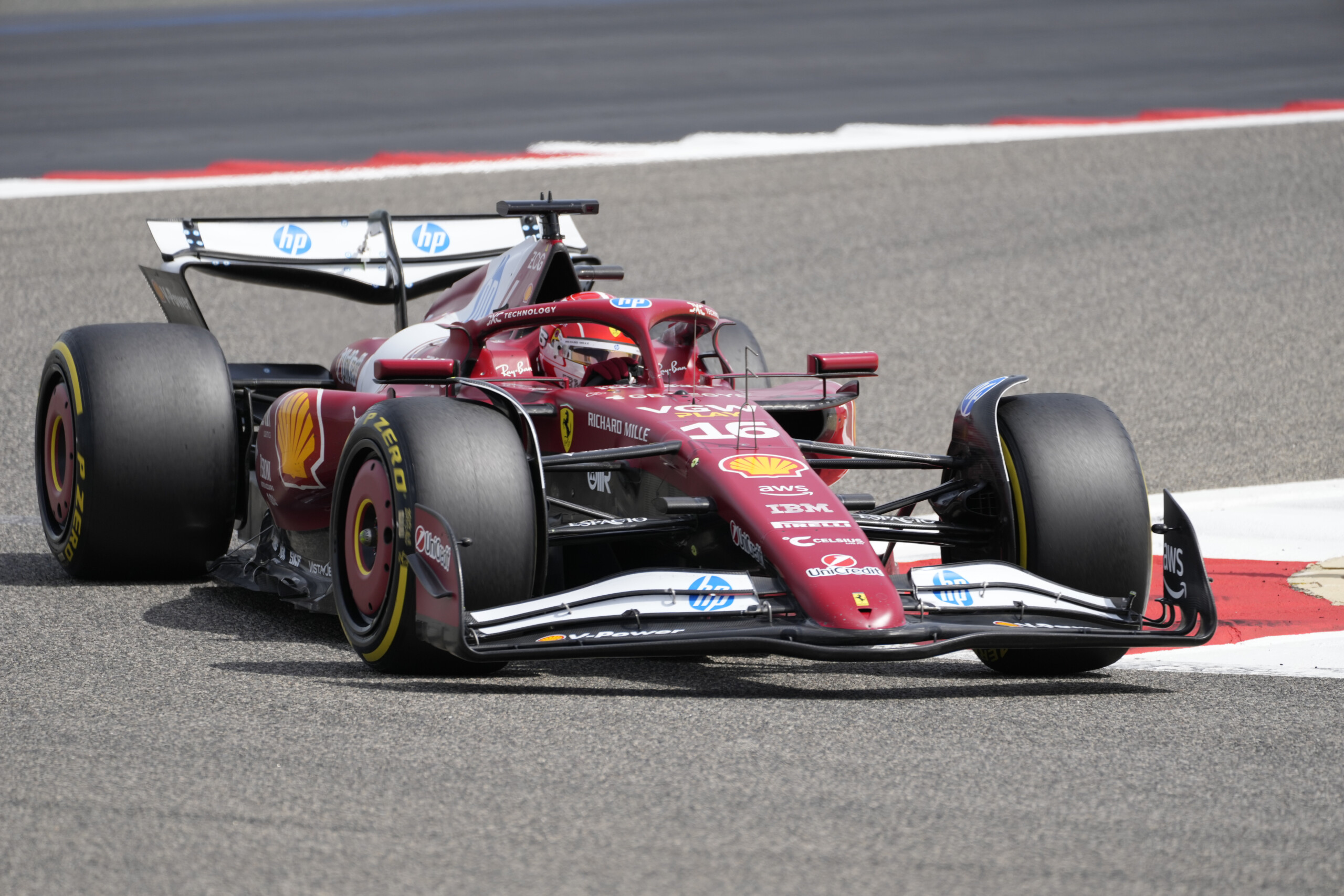 f1 bahrain test leclerc ahead of antonelli and norris in the morning scaled