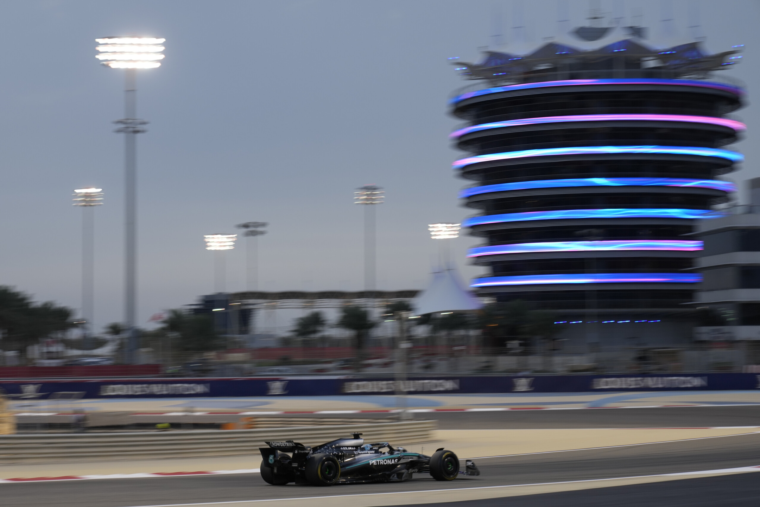 f1 bahrain testing russell fastest in the afternoon hamilton finishes sixth scaled