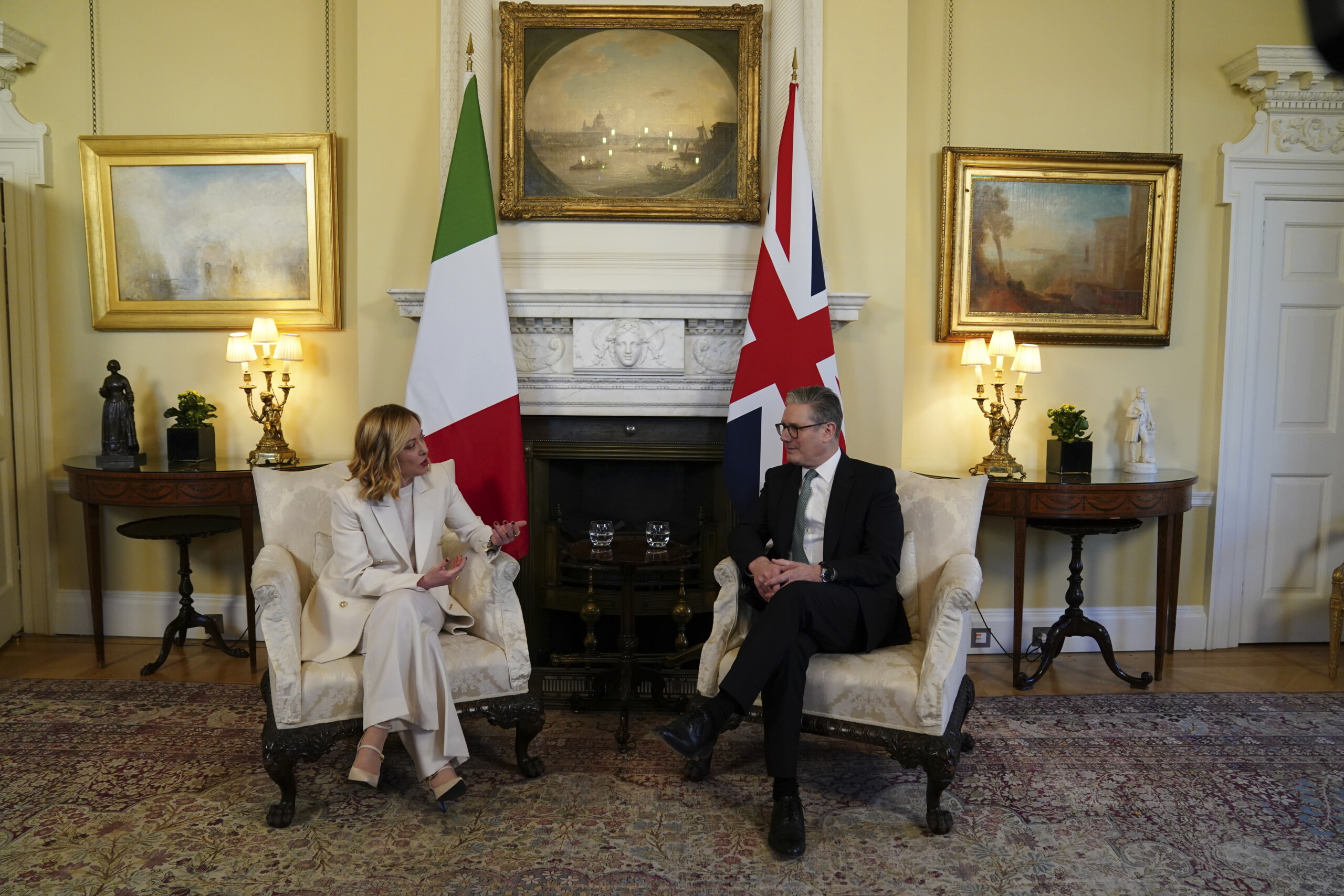 ukraine meloni to starmer west does not split italy and gb bridge role scaled