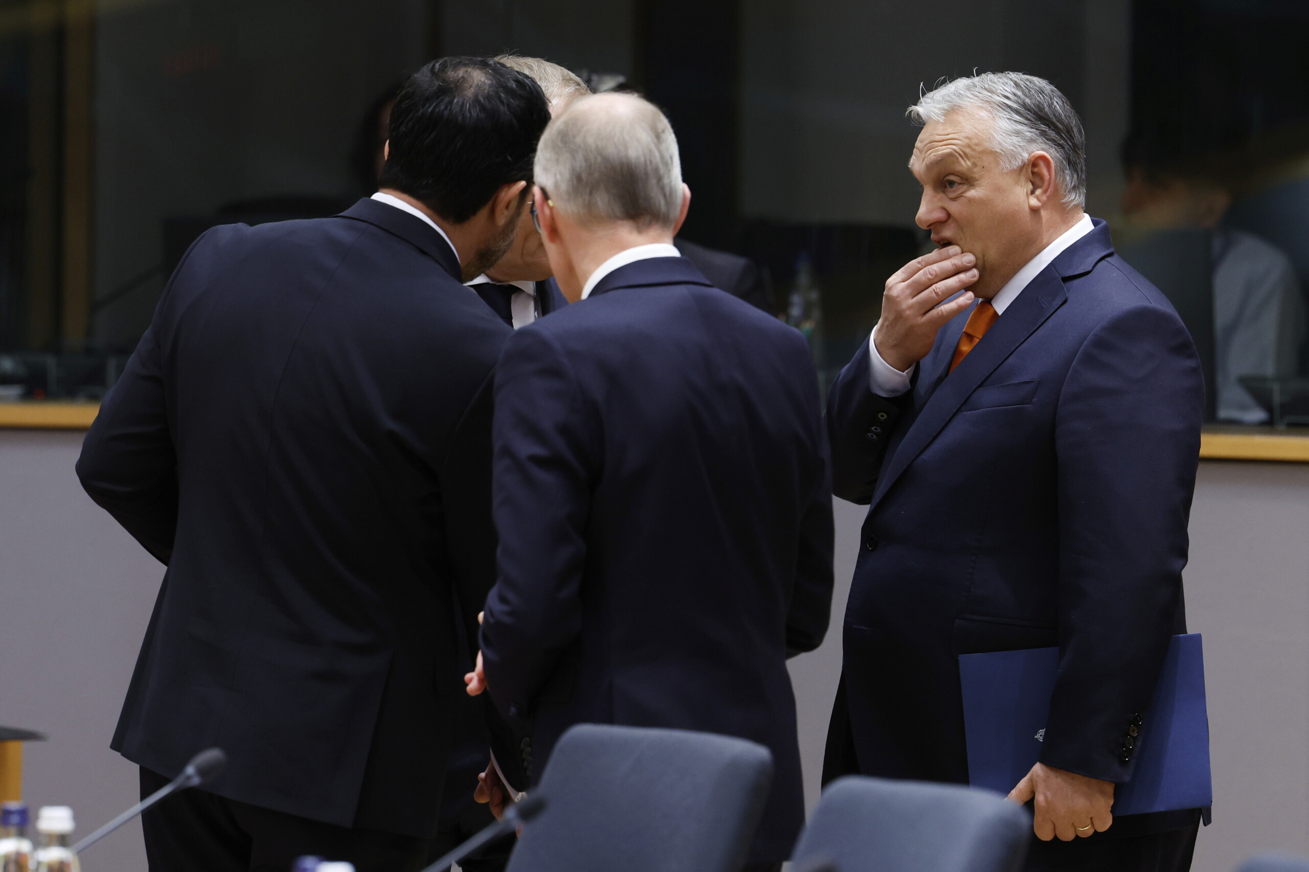 eu summit adopts conclusions on ukraine to 26 orban veto remains scaled