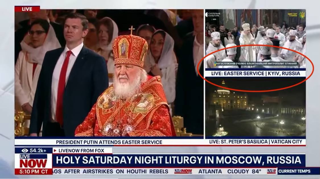 ukraine fox news blunder kiev shown in russia