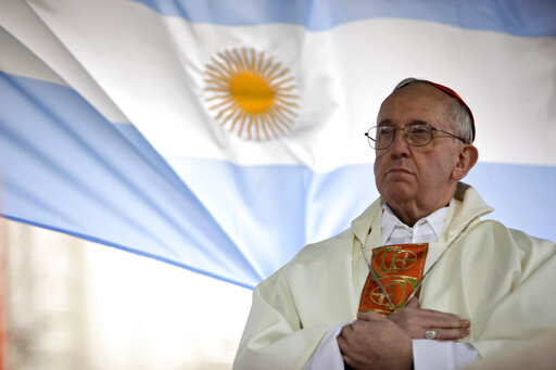 pope 7 day national mourning in argentina
