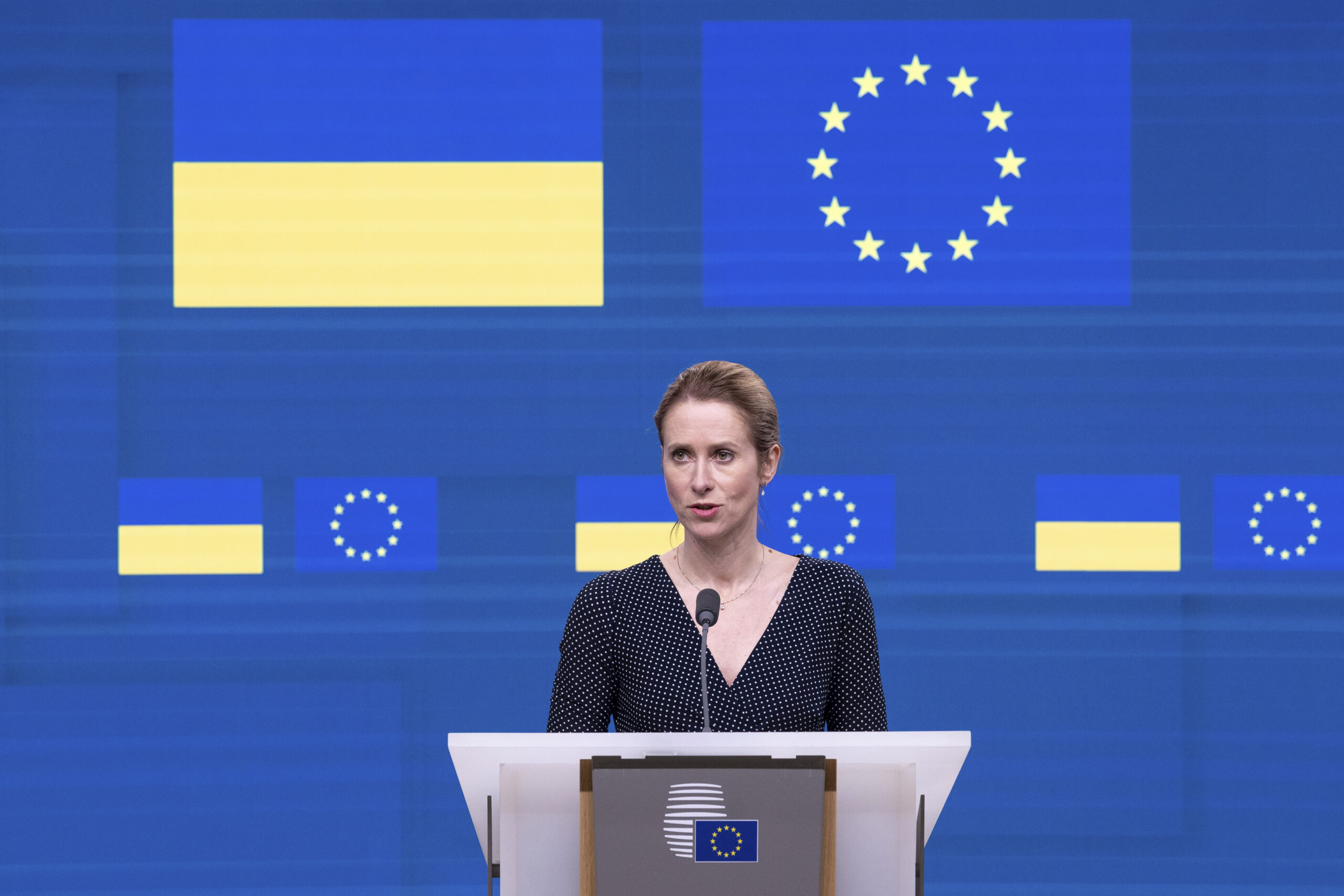 eu kallas those who want peace should be in ukraine on may 9 not in russia scaled