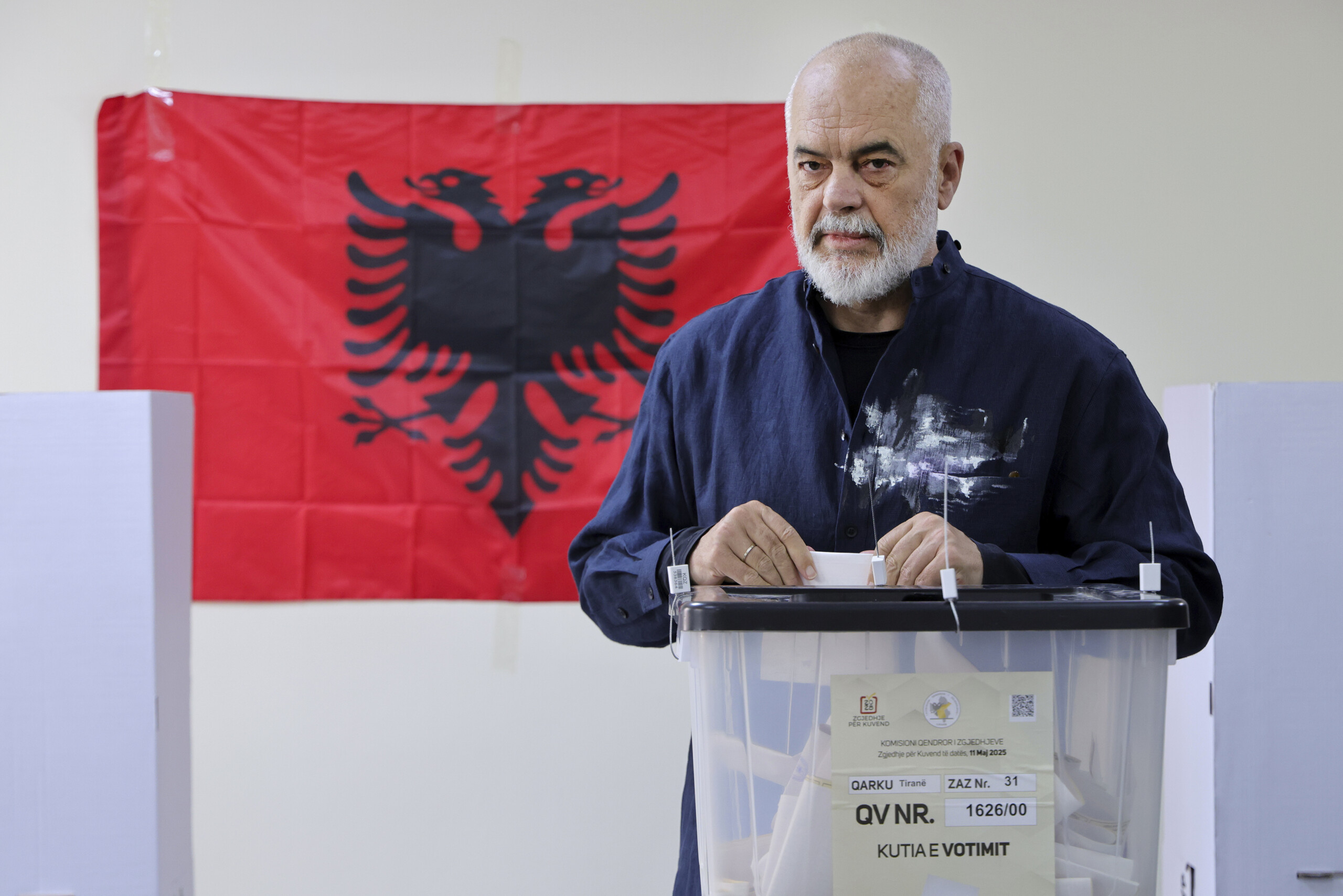 albania initial results ramas party at 53 turnout drops to 42 scaled