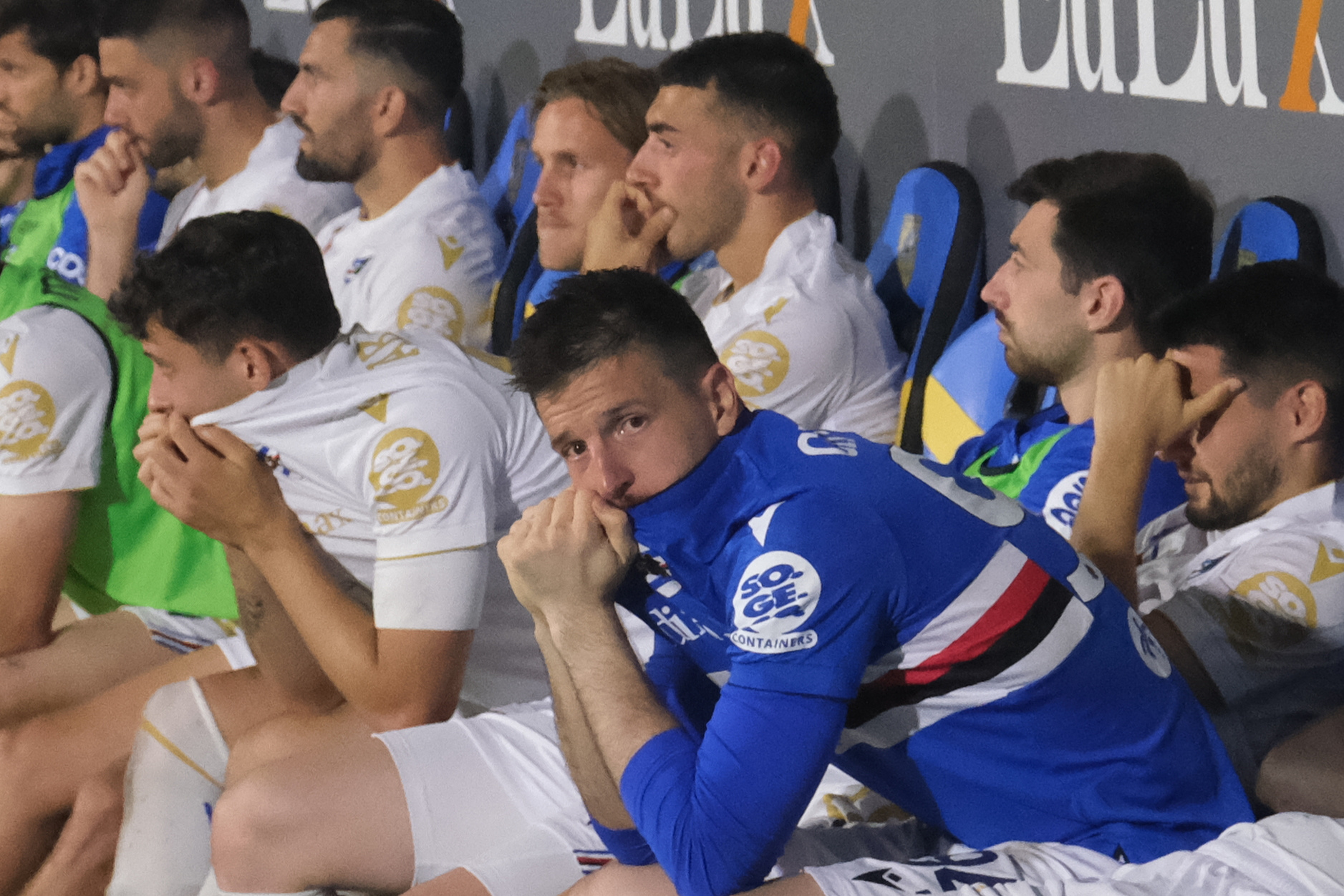 serie b sampdoria relegated to serie c for the first time in its history