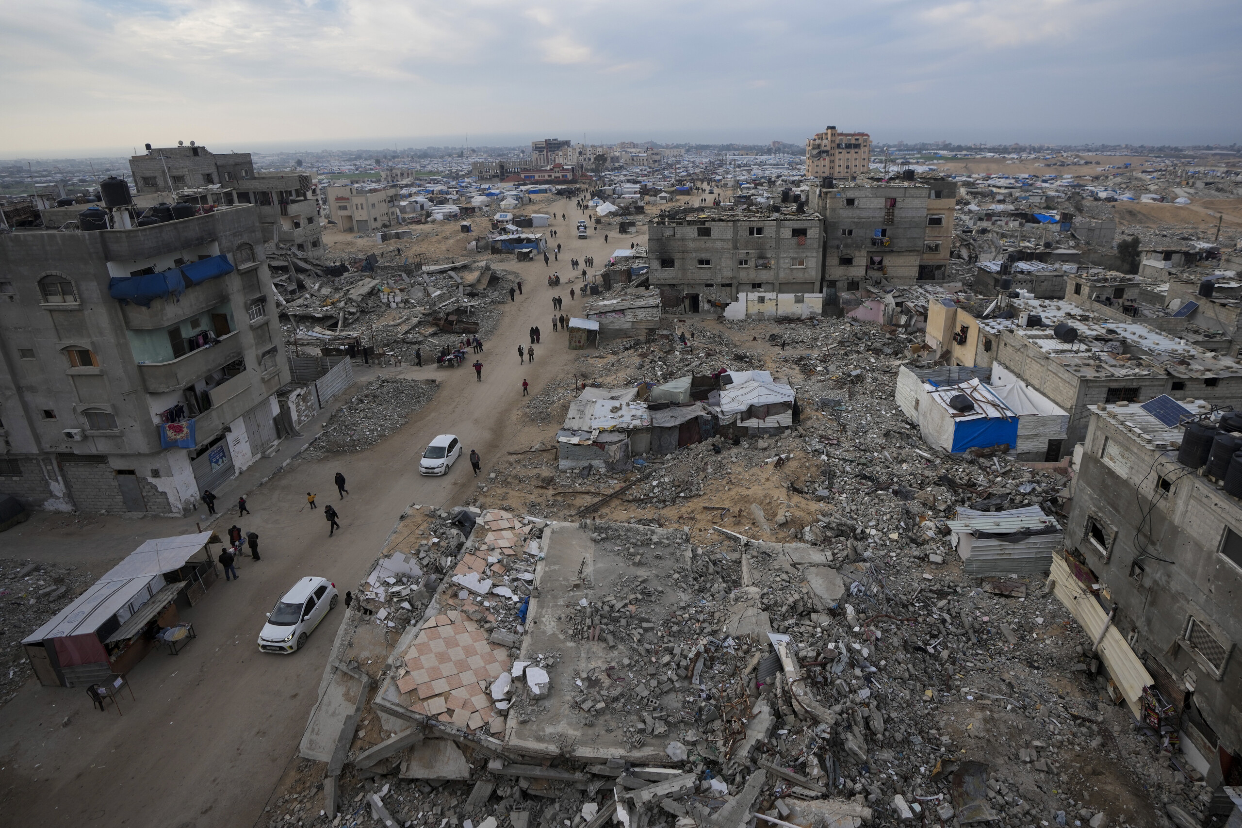 middle east trump in gaza many people are dying of hunger it needs to be taken care of scaled