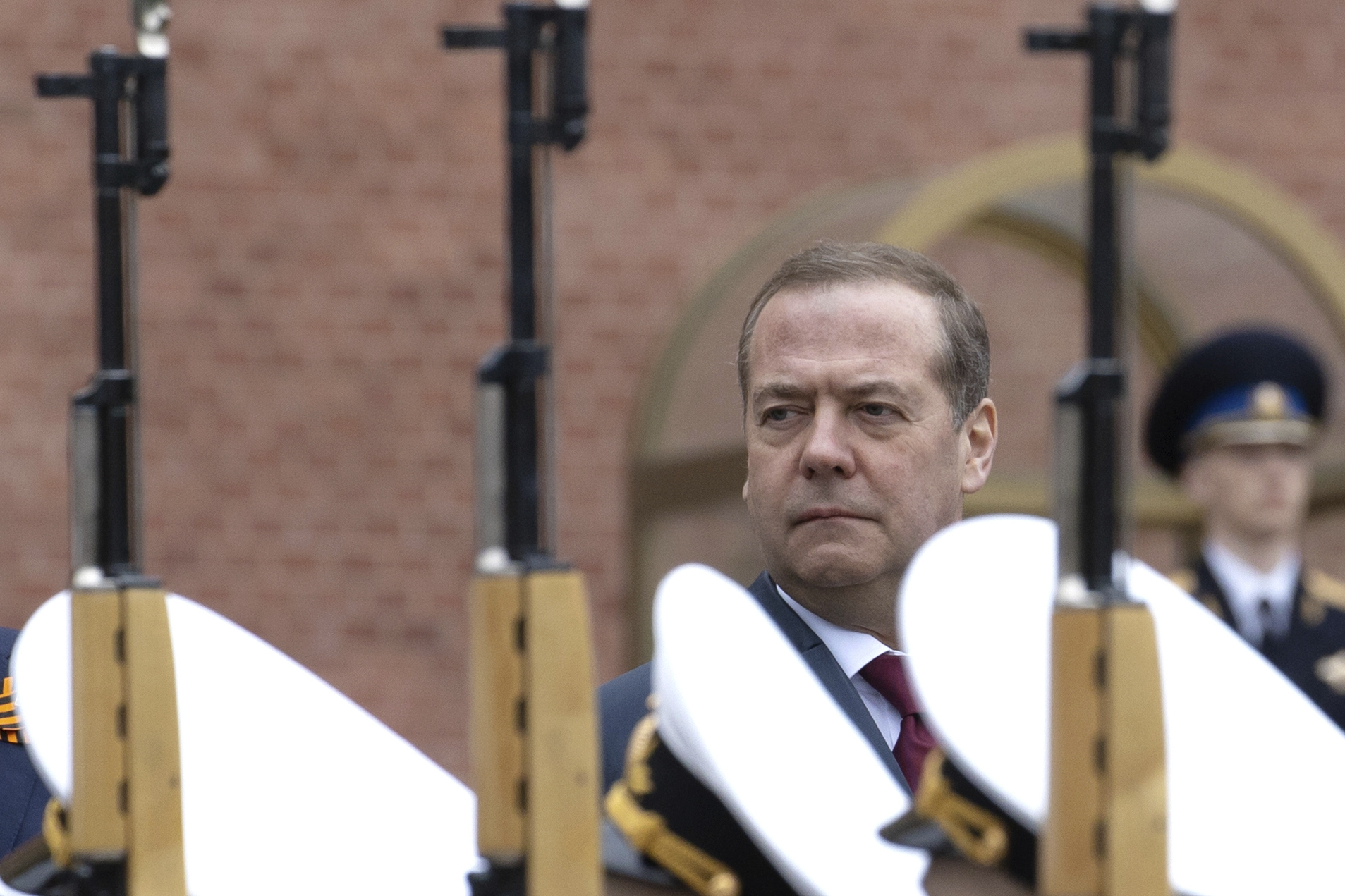 ukraine medvedev coalition of the willing troops in kyiv are a military threat