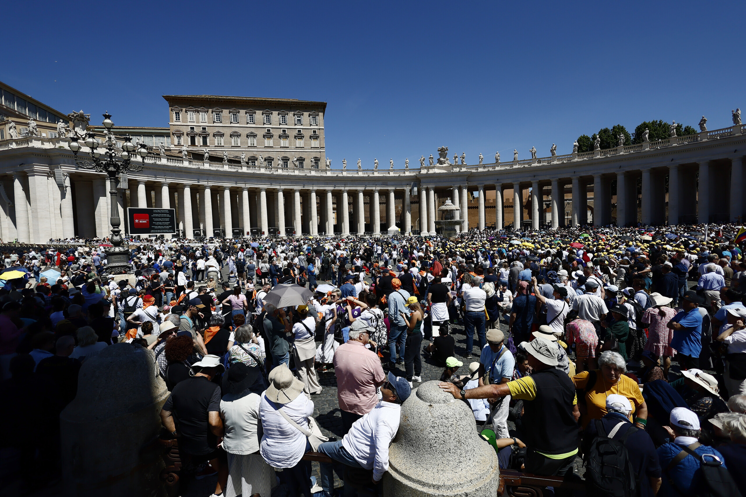 pope leo xiv thank you for the affection you have shown support me with your prayers scaled
