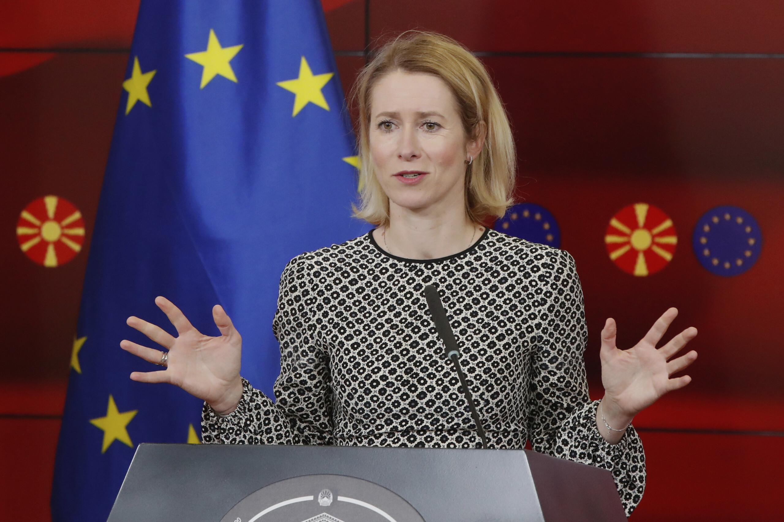 ukraine kallas maximum international pressure on russia is needed scaled