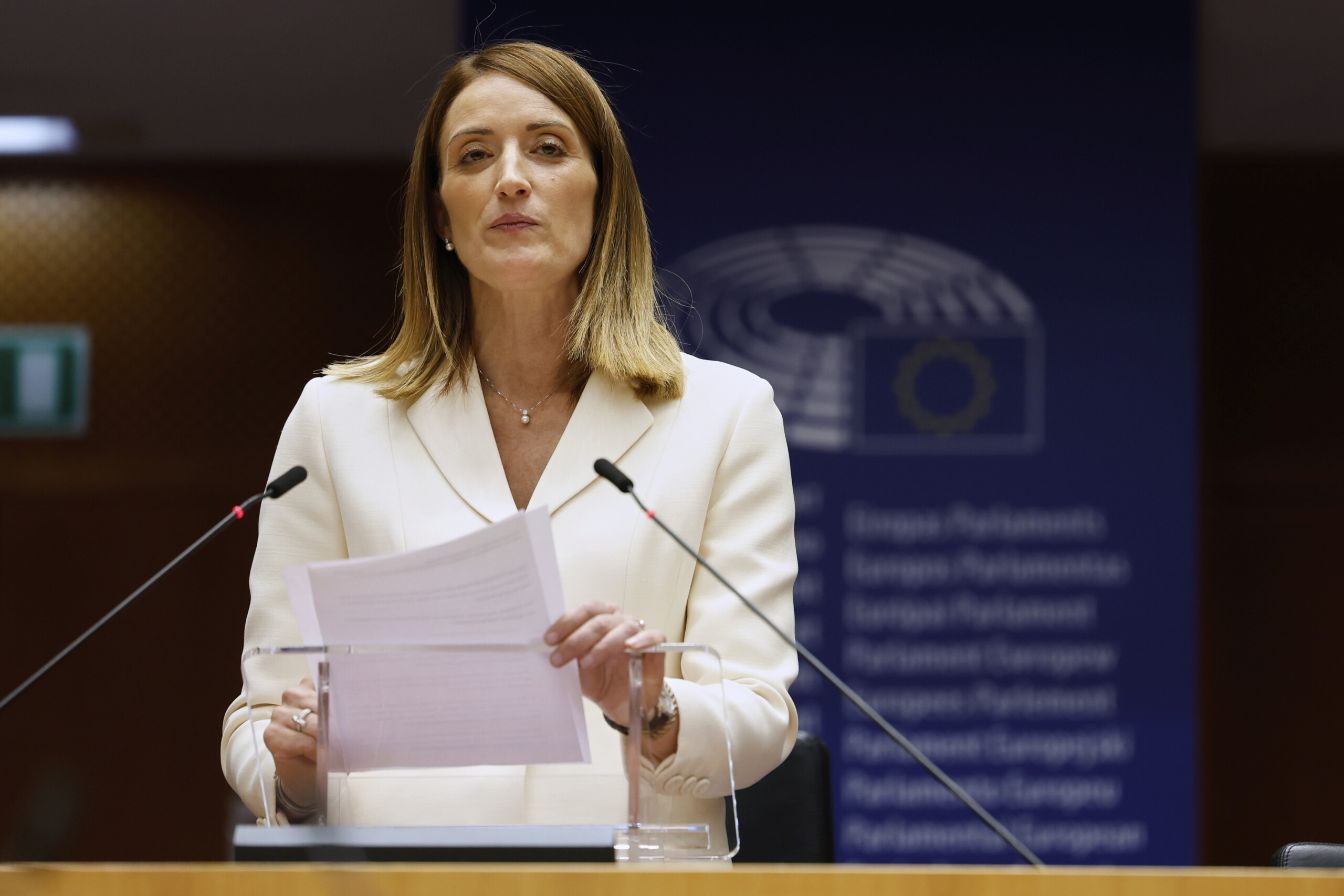 tariffs metsola talk to the us as a partner and ally but without being naive scaled