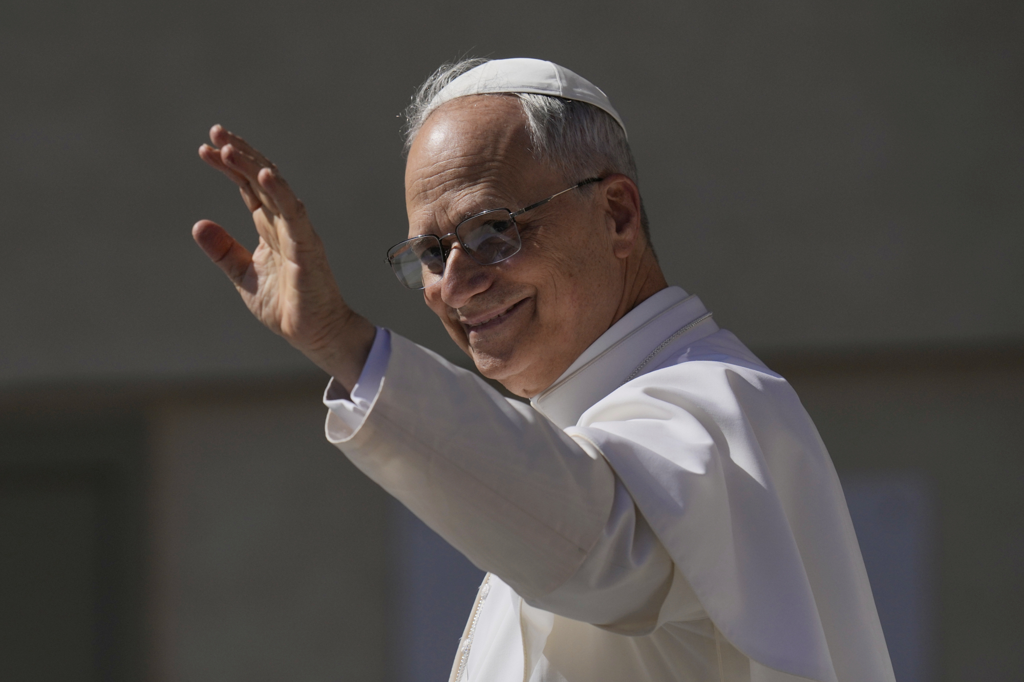 pope leo xiv too much violence young people must be educated in dialogue and respect