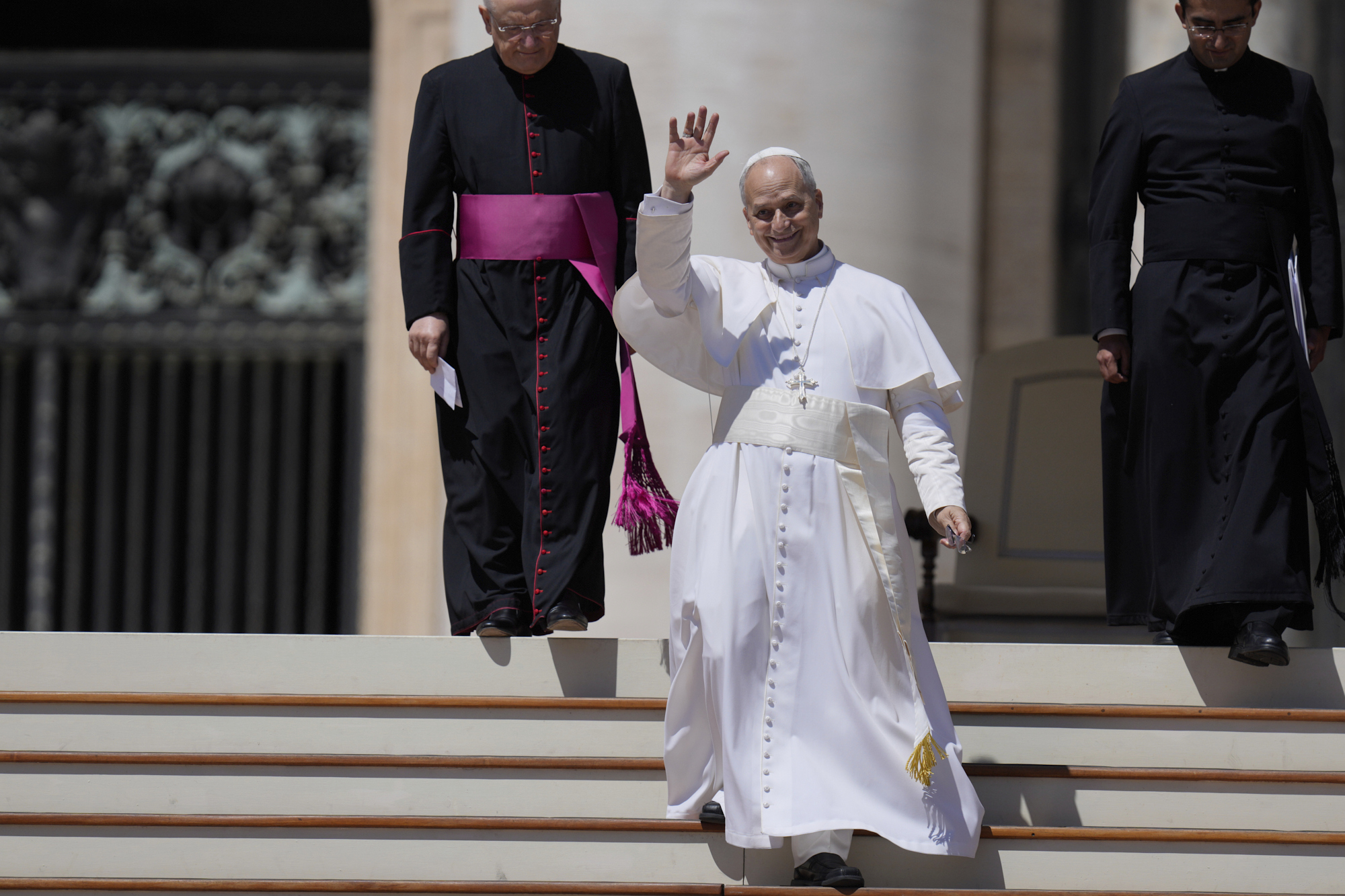 pope leo xiv wounded church in a wounded humanity be credible to rebuild