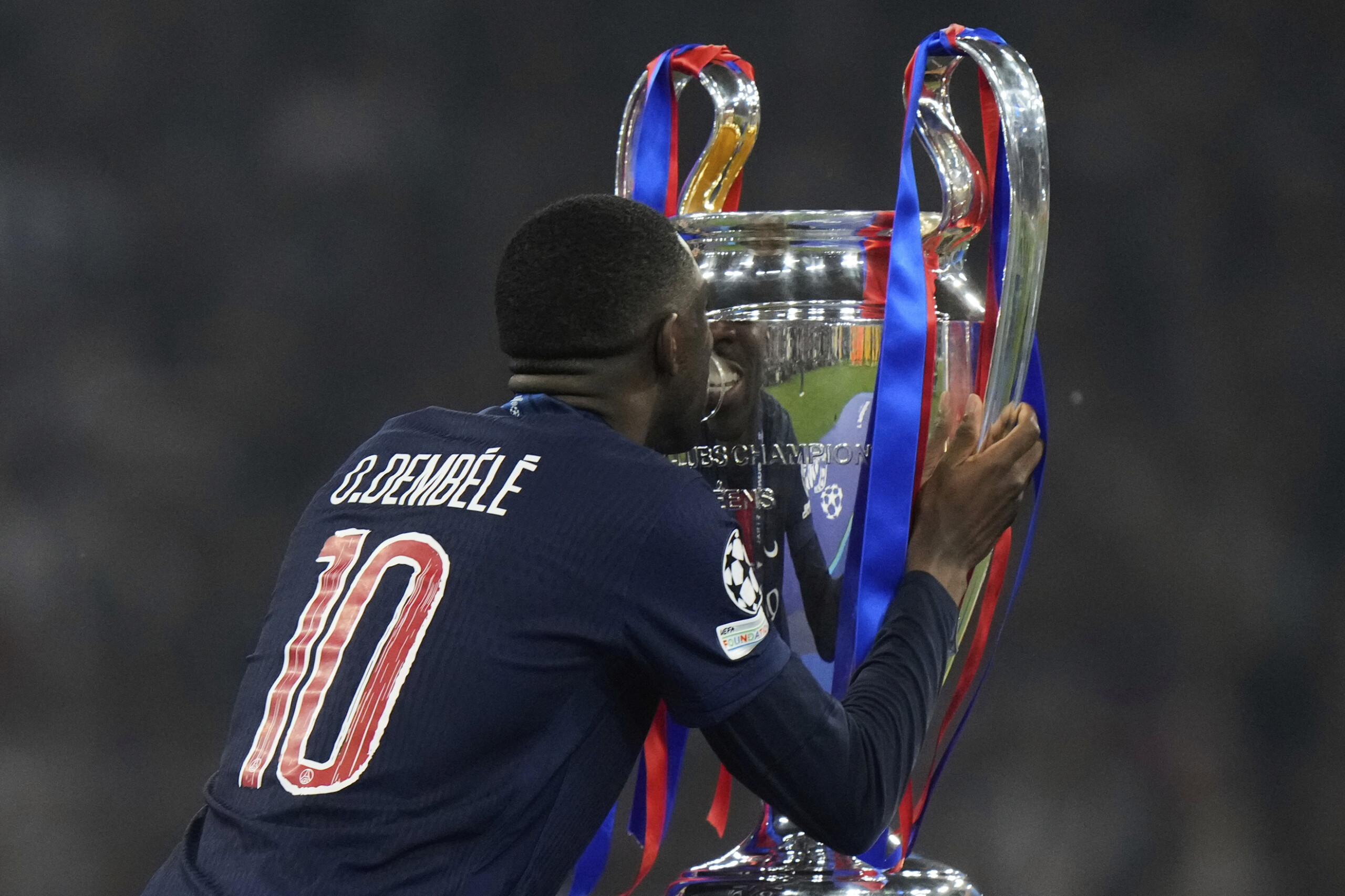 champions league ousmane dembele named best player of the tournament scaled