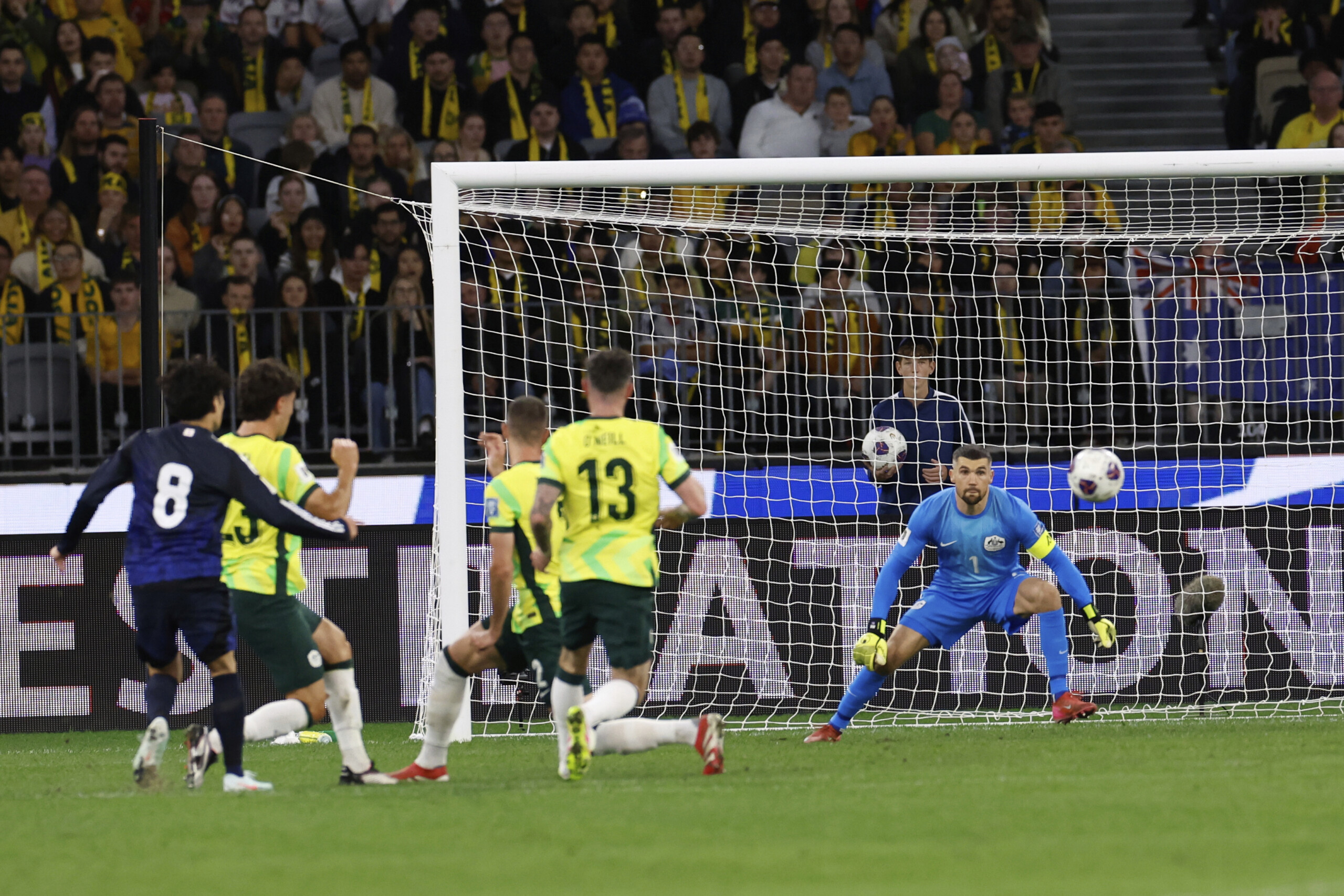football world cup qualifiers australia defeats japan and sees qualification scaled