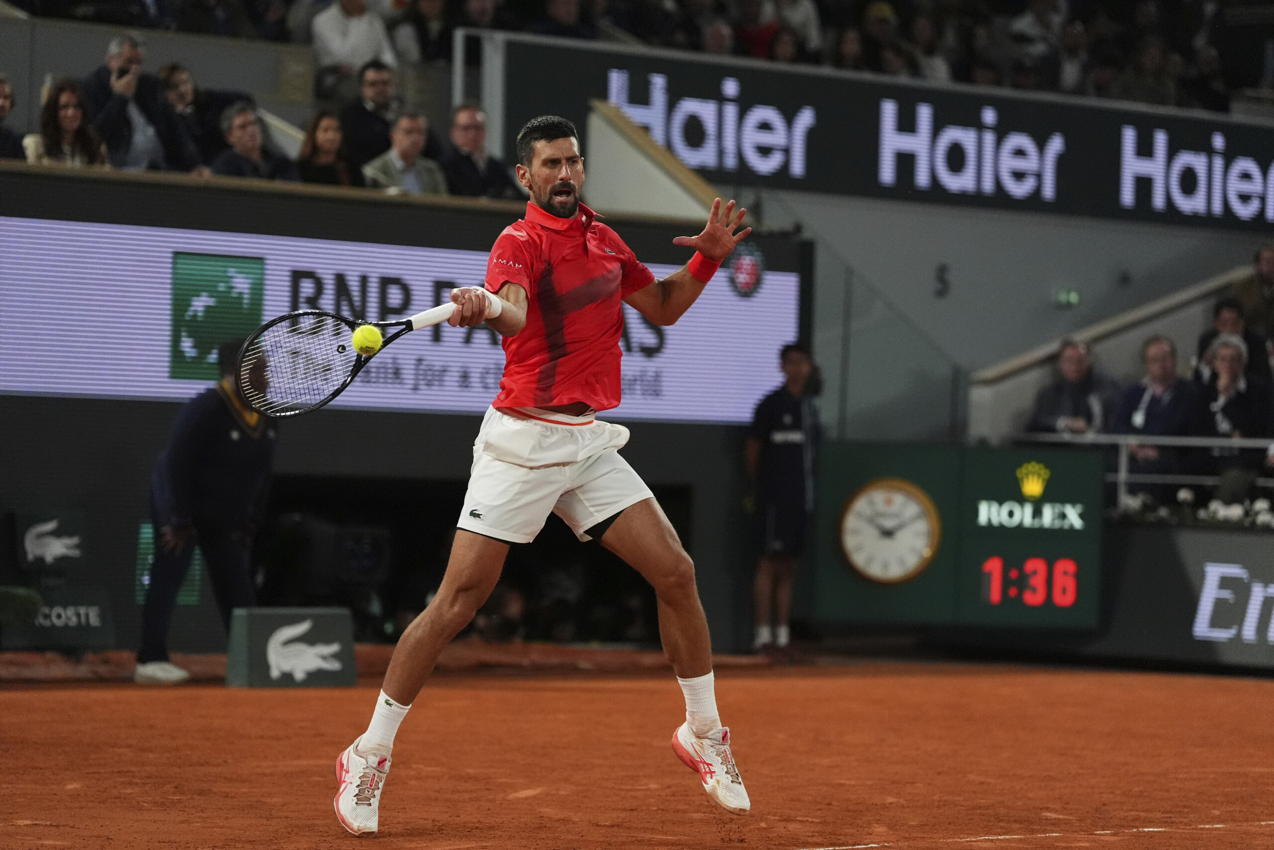 roland garros djokovic beats zverev and reaches sinner in the semifinal scaled