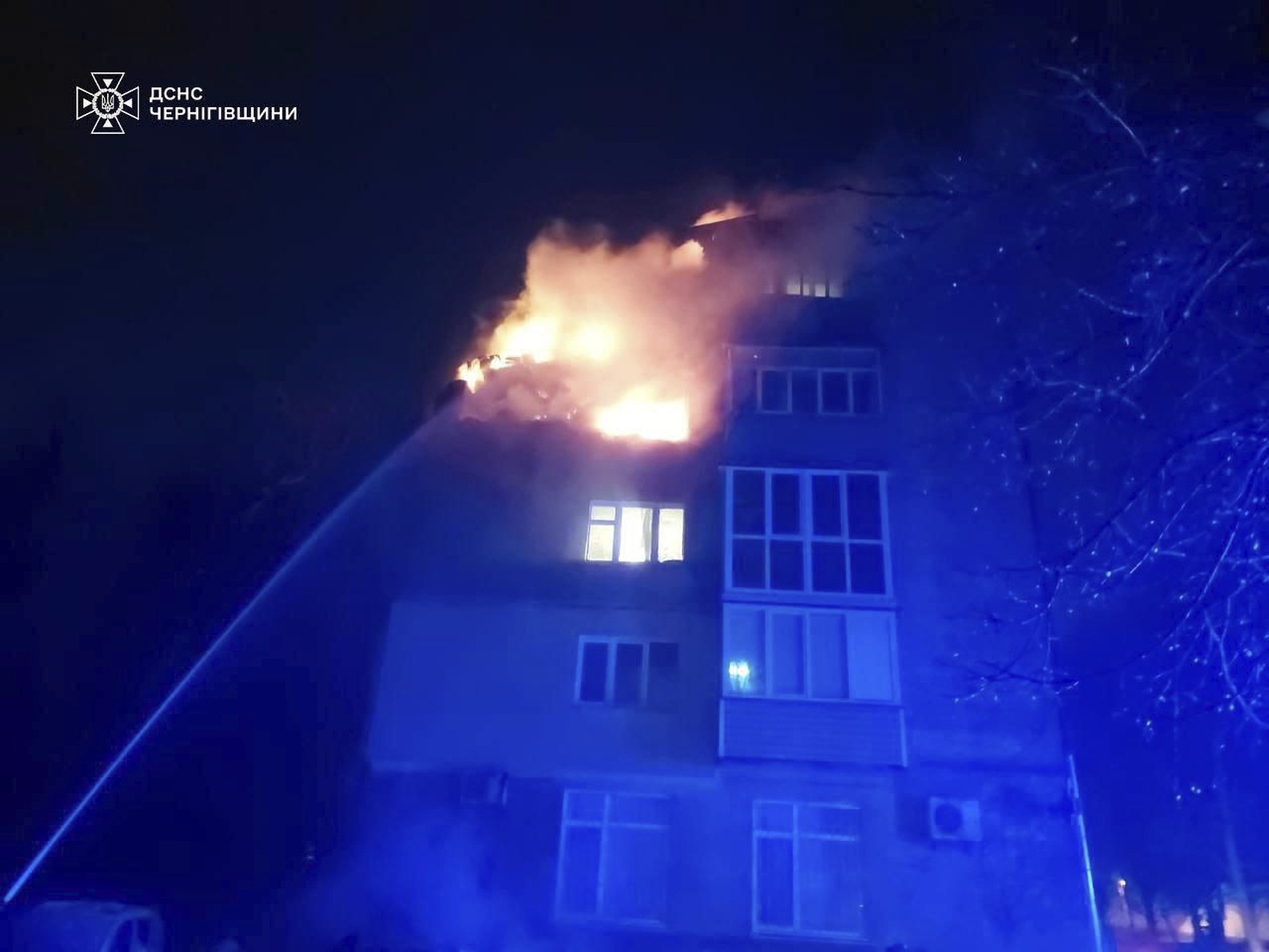 ukraine 5 dead after russian drone raid in chernihiv including a child