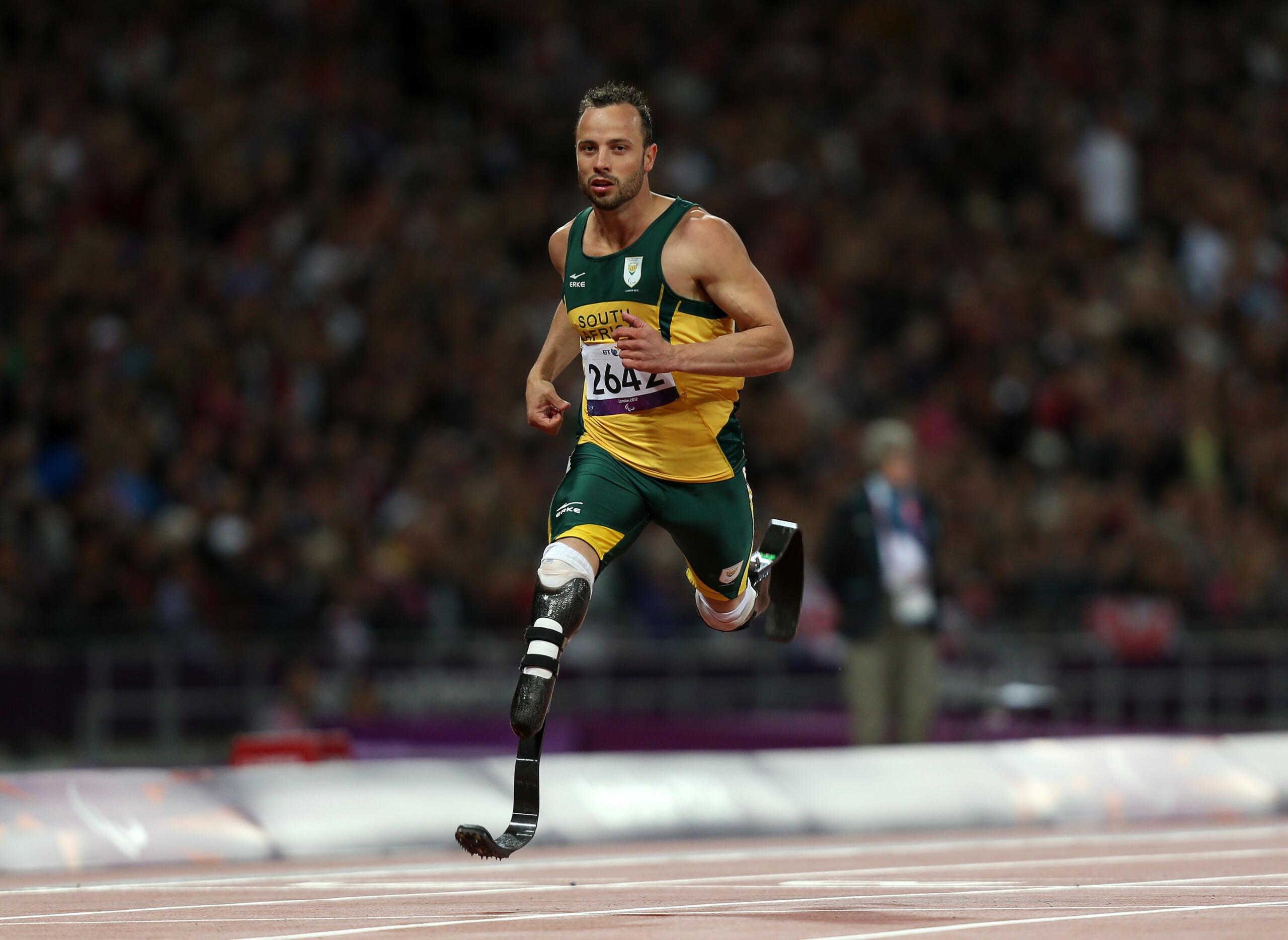 athletics pistorius returns to competition competing in ironman scaled