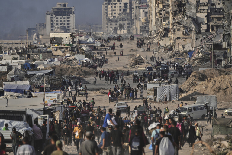 middle east idf issues evacuation order for northern gaza