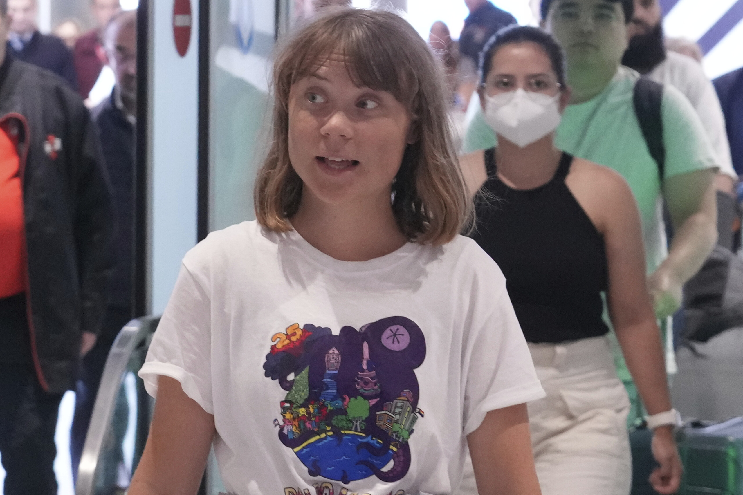 greta thunberg arrives in sweden after being expelled from israel scaled