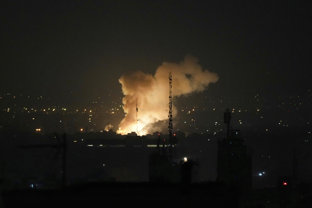 israel attacks iran raids on nuclear sites khamenei they will suffer severe punishment