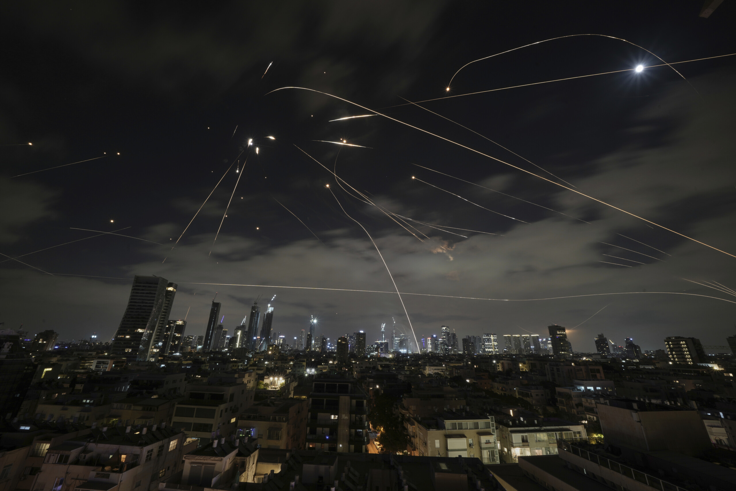 iran israel idf eight drones intercepted with new air defence system scaled