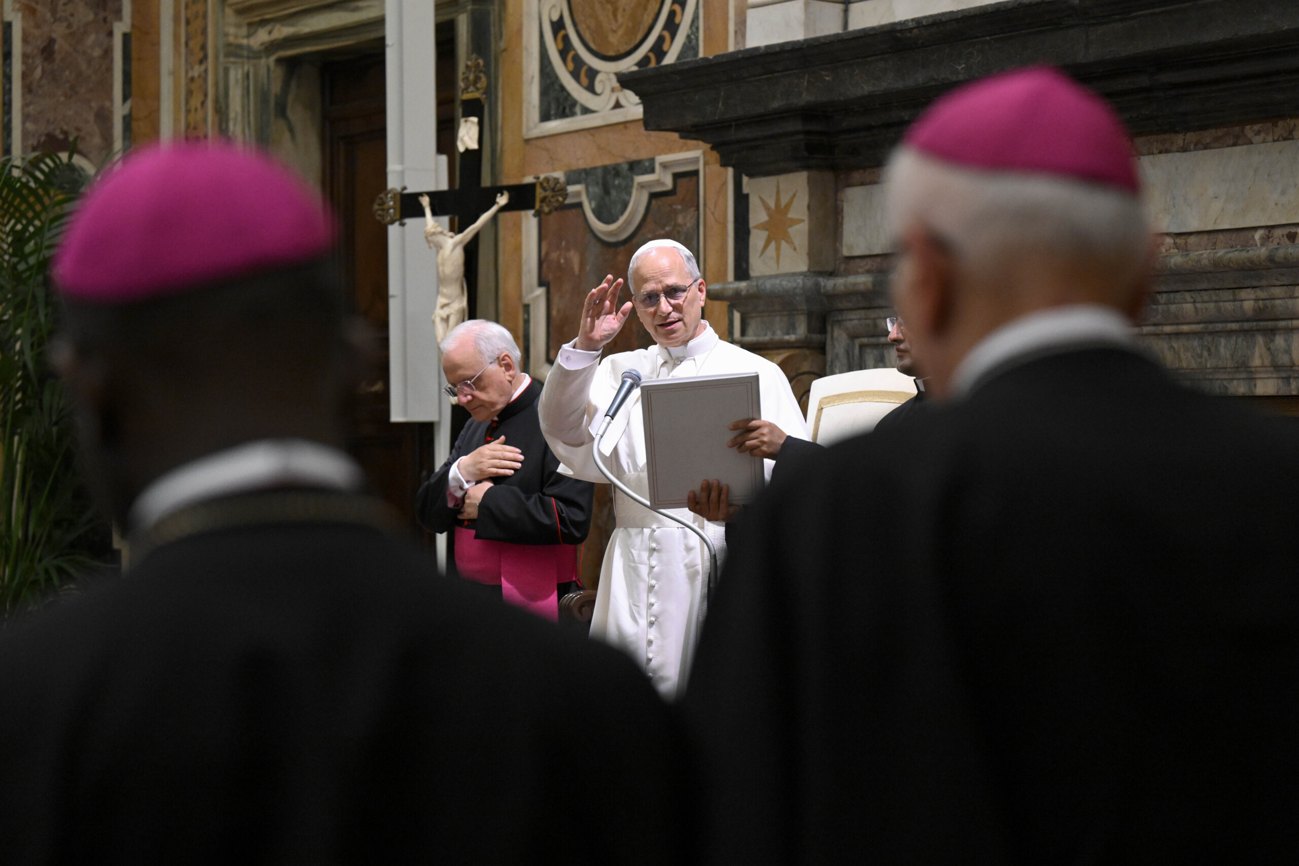 pope leo xiv in italy challenges posed by disaffection with the faith require new impetus in proclaiming the gospel scaled