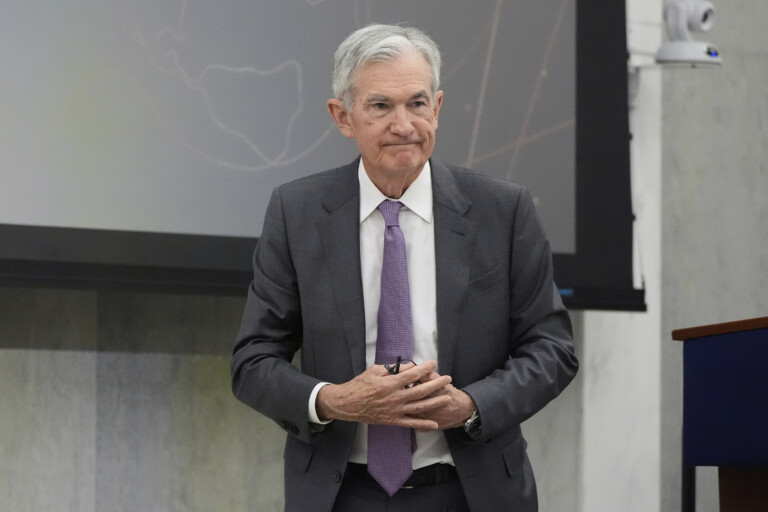 usa powell effects of trade and fiscal policies remain uncertain