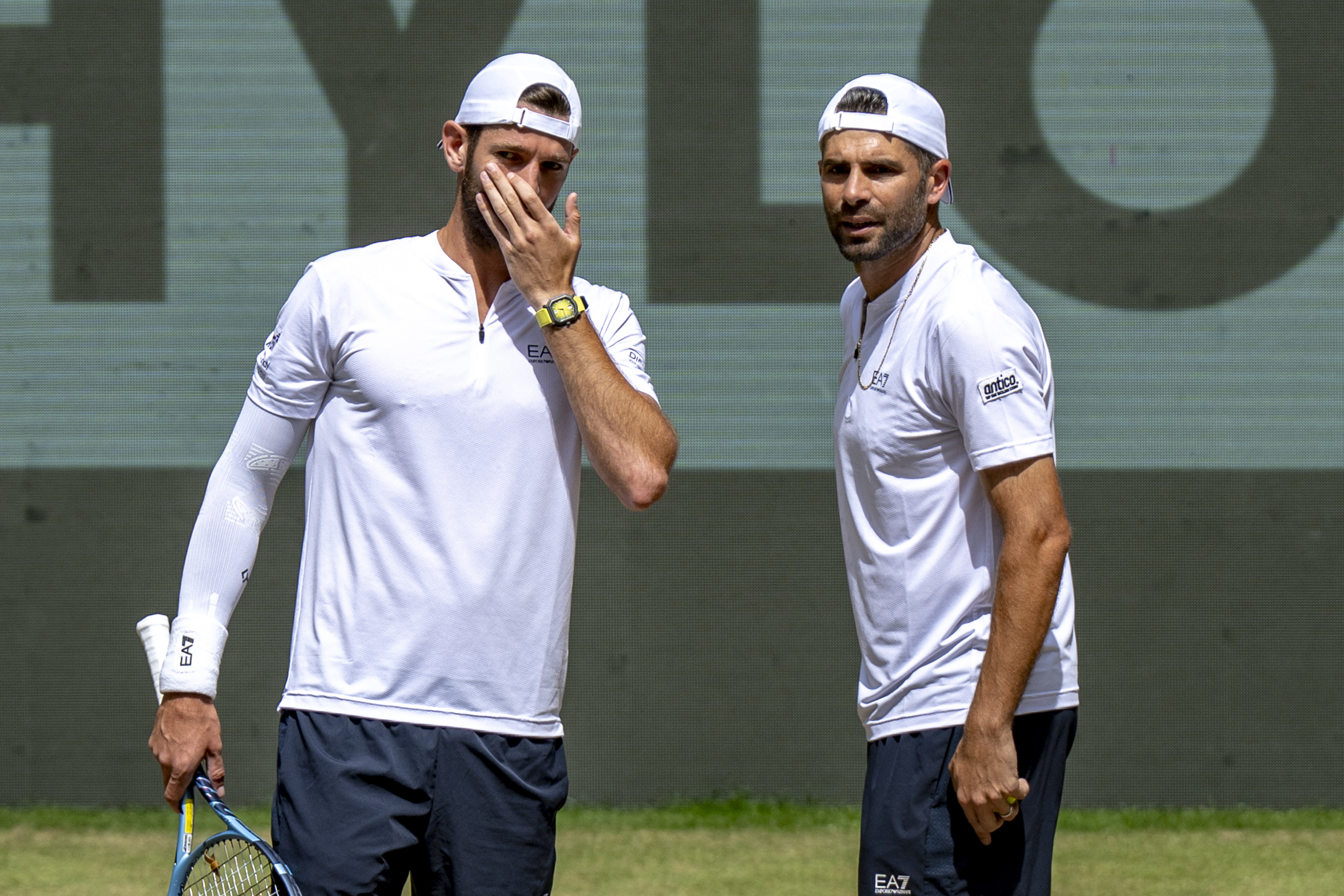 wimbledon bolelli vavassori only all italian pair at the start