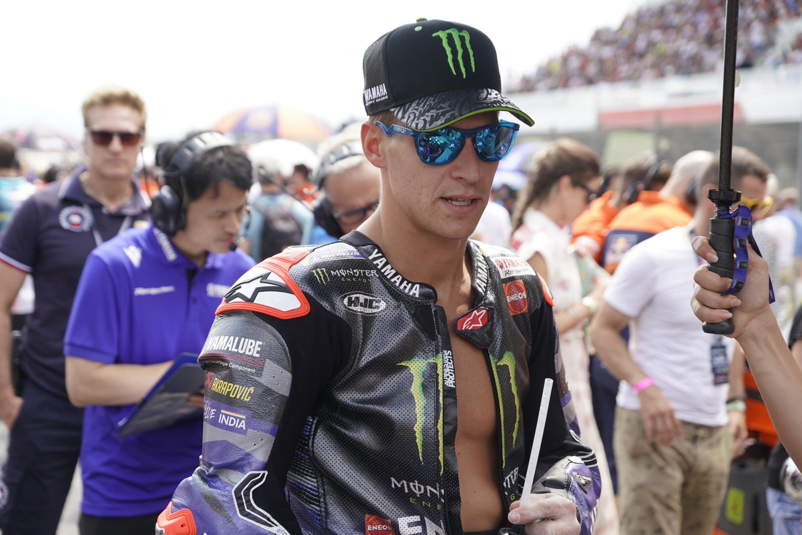 motogp dutch grand prix quartararo takes pole ahead of bagnaia marquez on the second row scaled