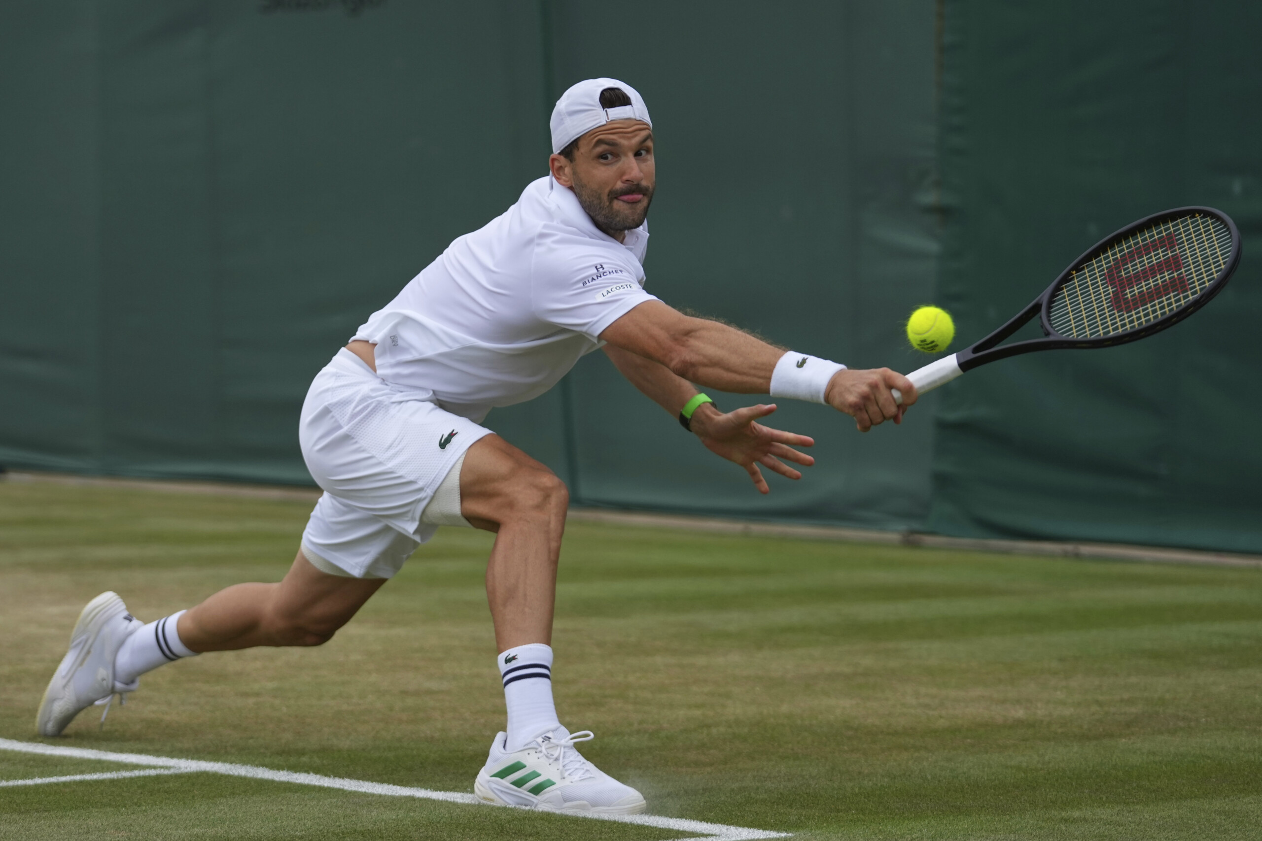 wimbledon dimitrov to face sinner in the round of 16 scaled