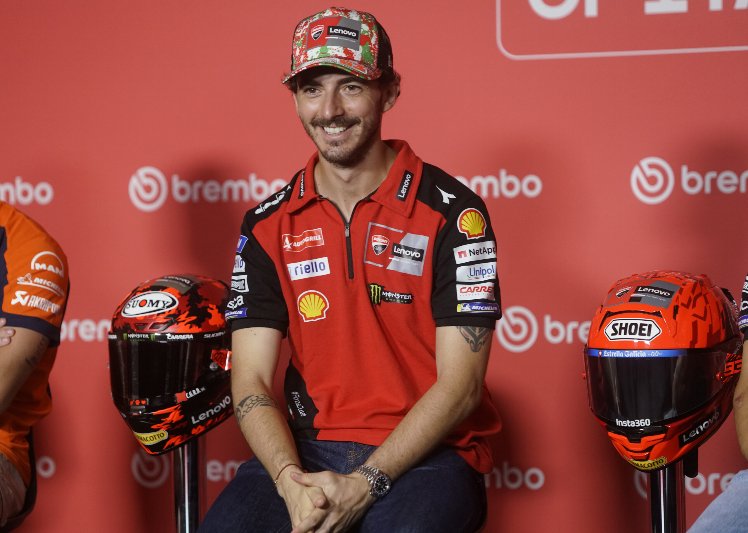 motogp bagnaia im working to fight marquez again scaled