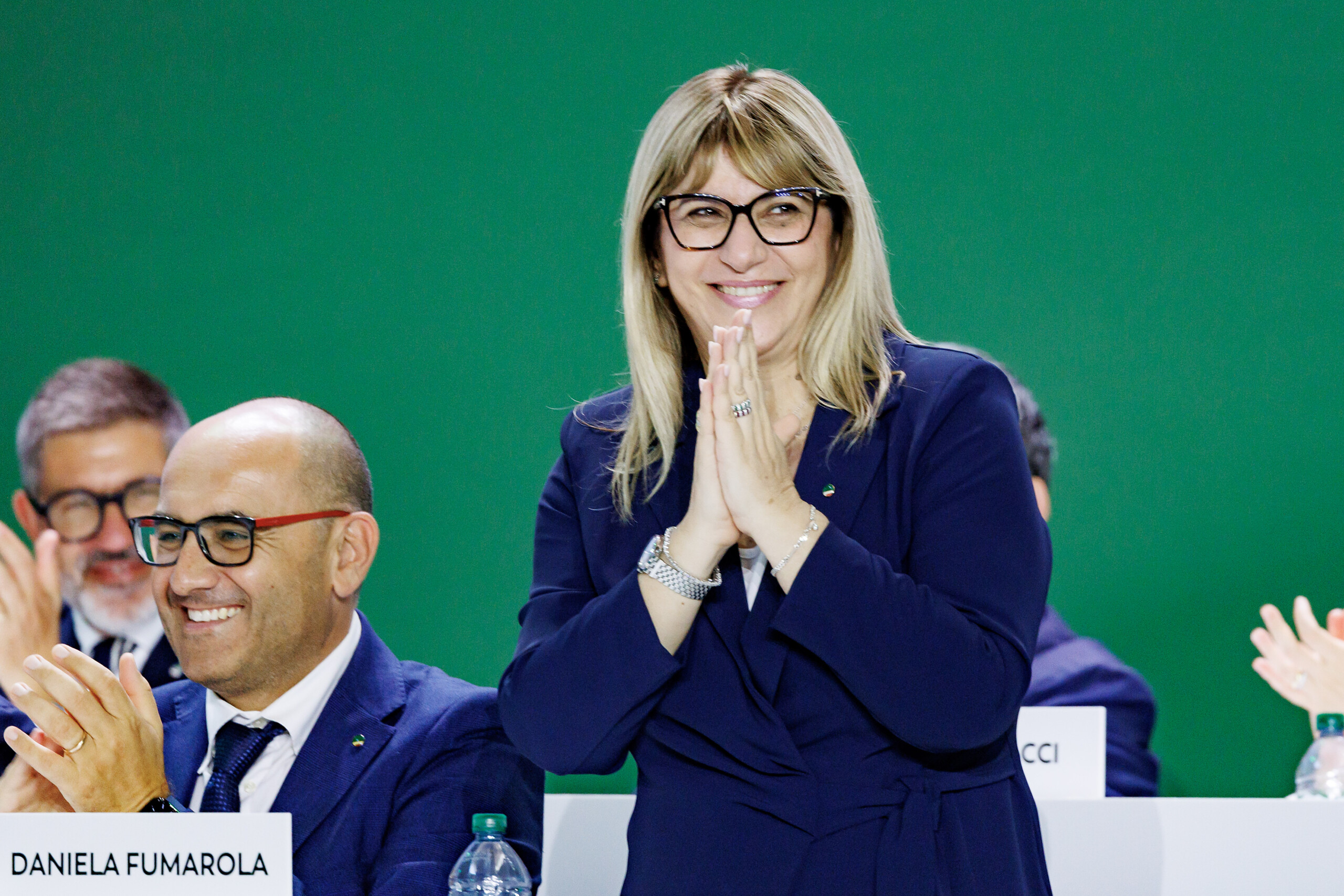 cisl meloni congratulations to fumarola on her reappointment as secretary scaled