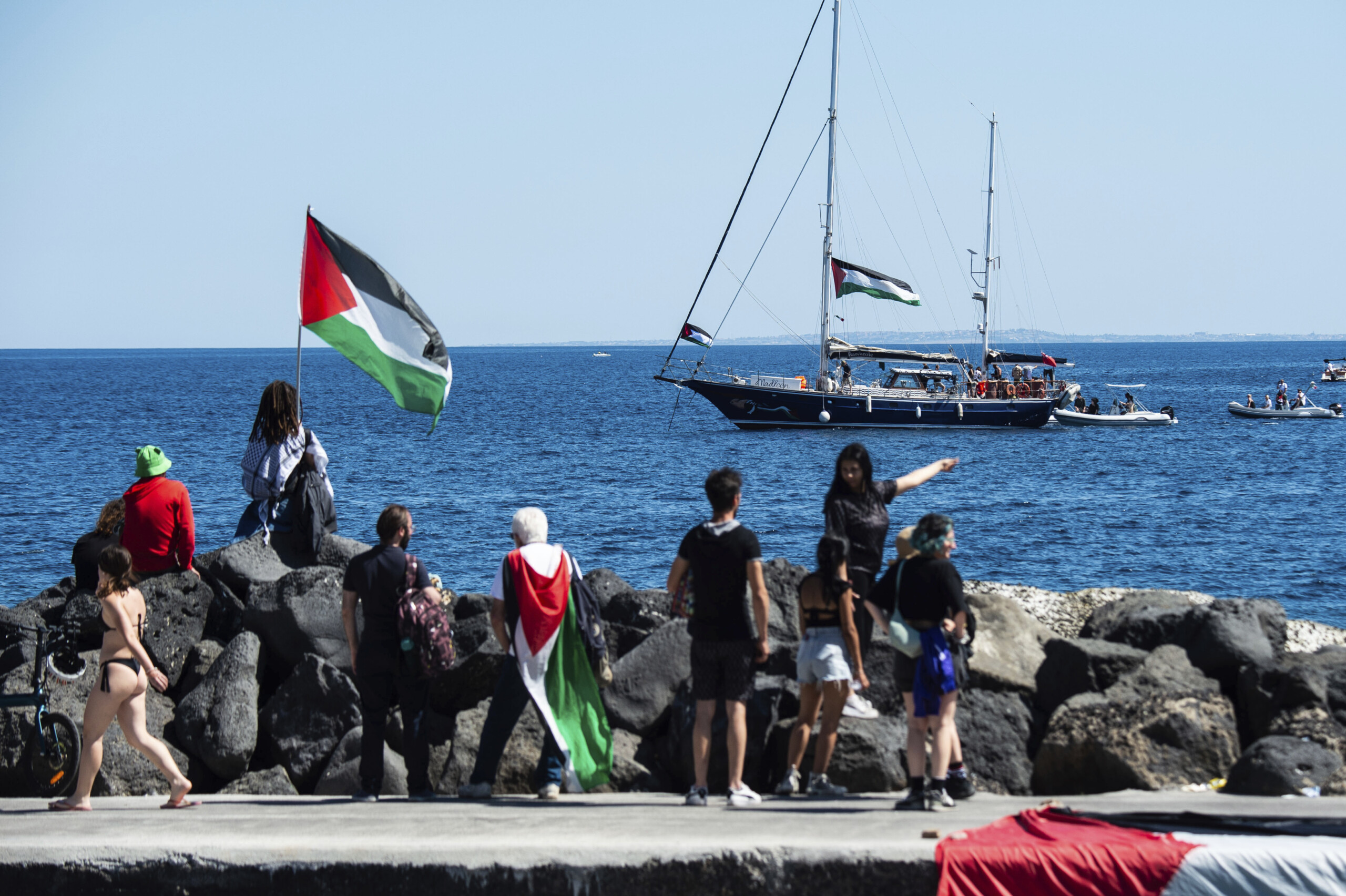 gaza freedom flottilla boat carrying aid for civilians leaves gallipoli scaled