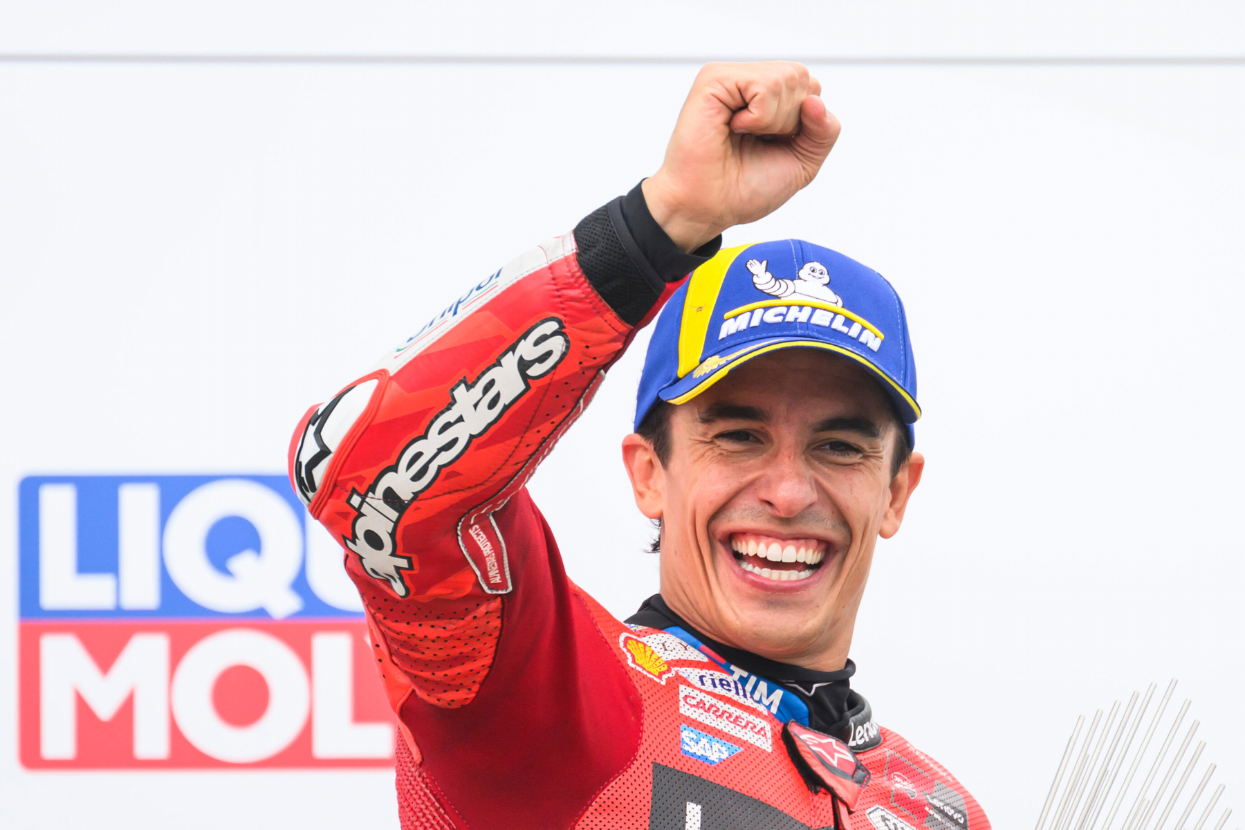 motogp czech republic grand prix marquez wins ahead of bezzecchi bagnaia fourth