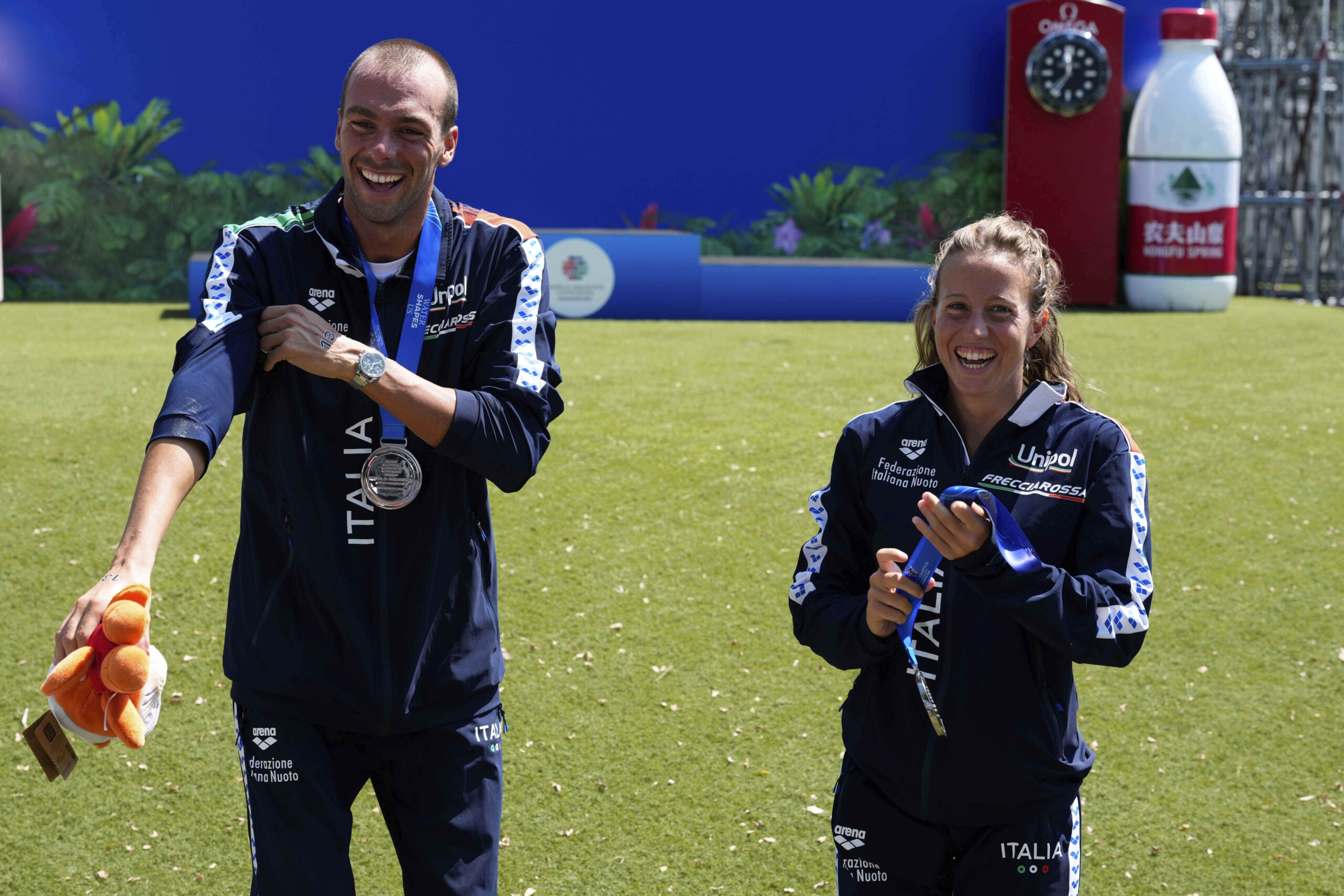 swimming world championships silver for italy in the mixed 4x1500 relay scaled