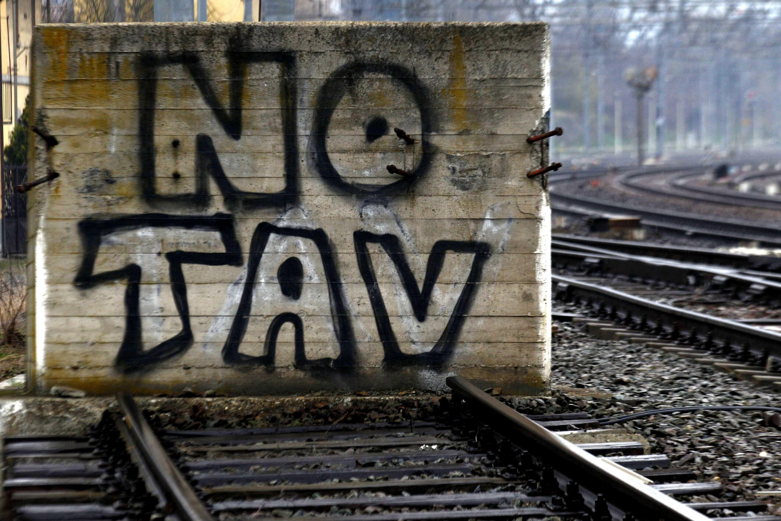 no tav protests in val di susa demonstrators throw firebombs and occupy motorway scaled