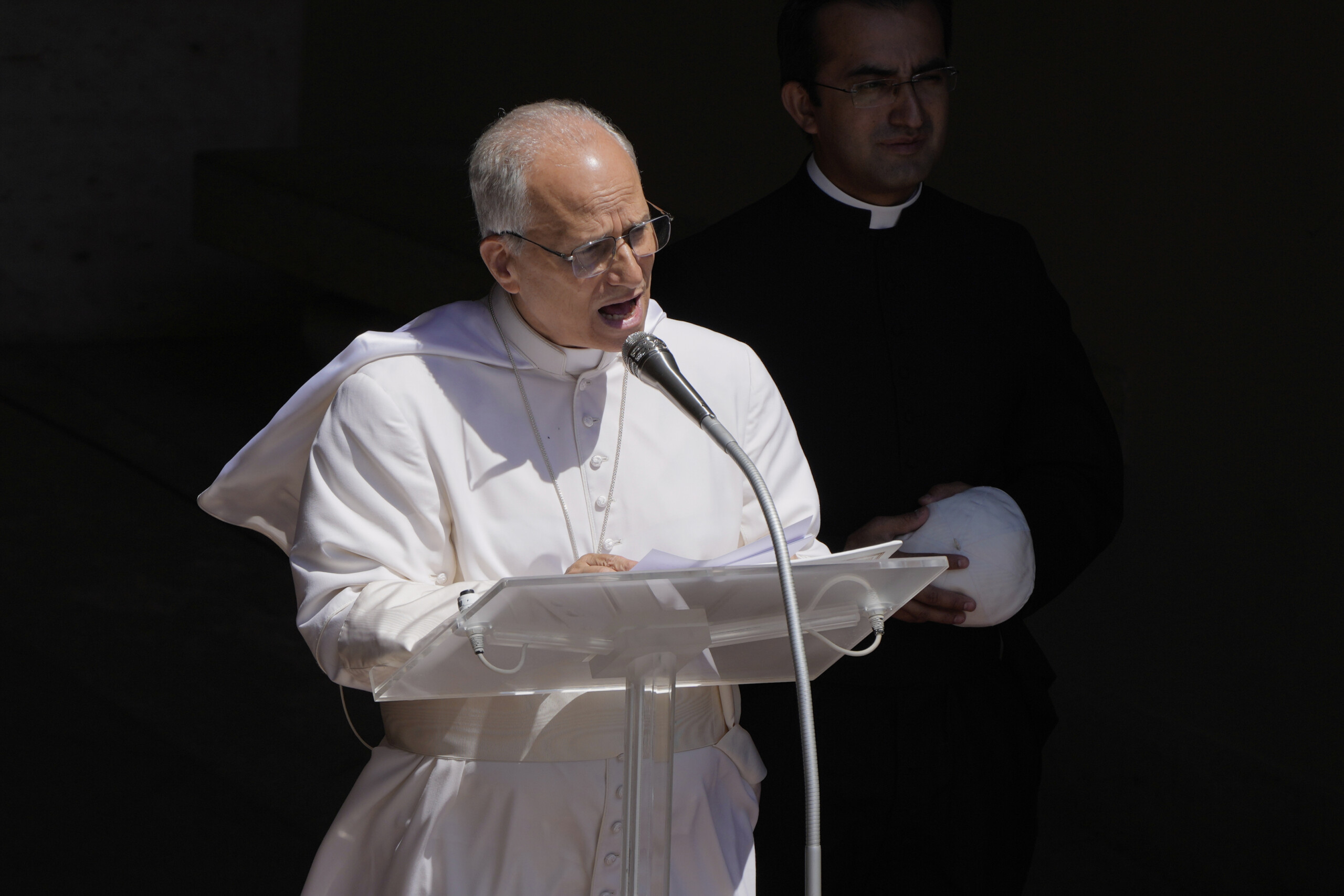 church pope you cannot pray to god as father and then be harsh and insensitive toward others scaled