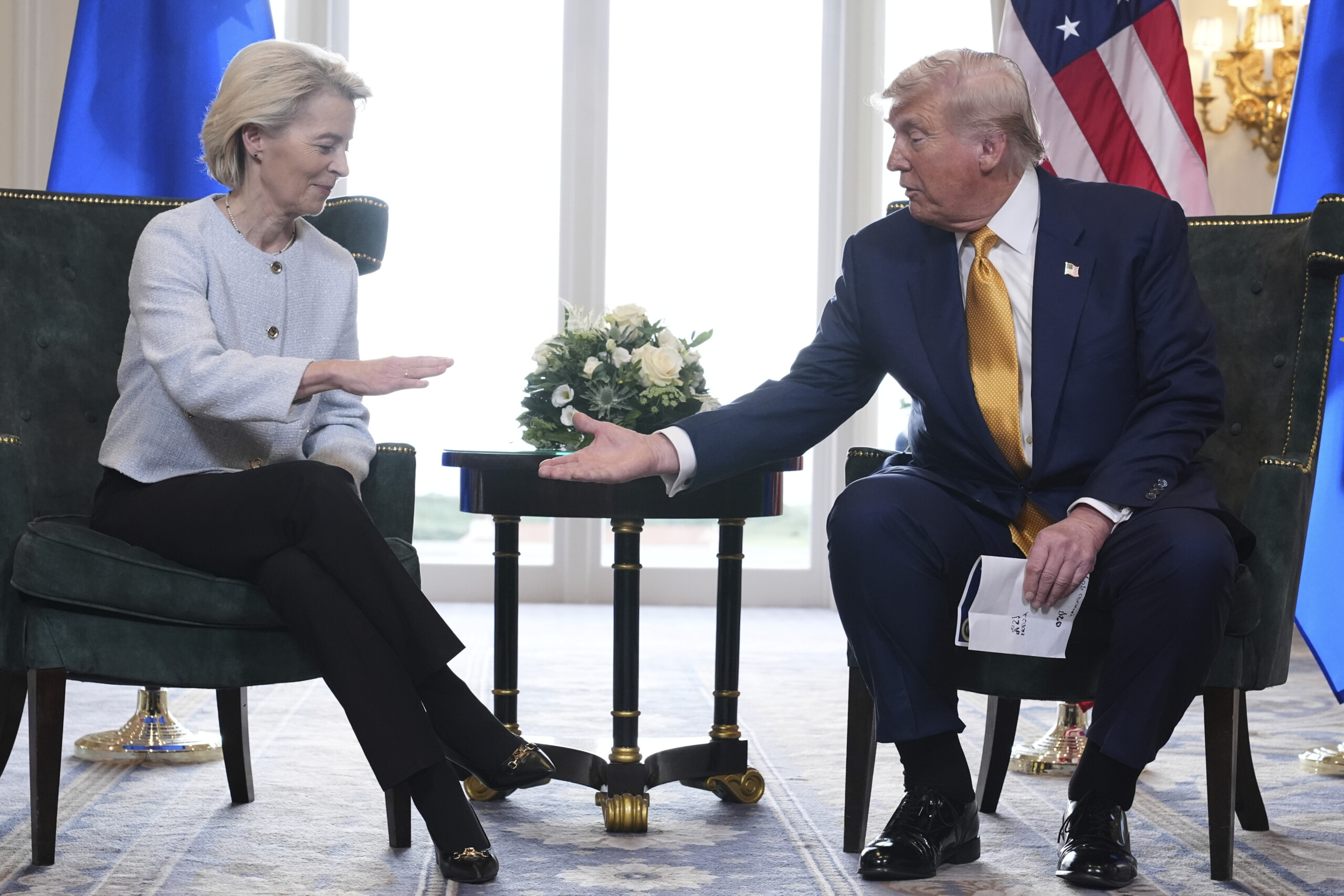 tariffs von der leyen 15 maximum is what we managed to achieve scaled