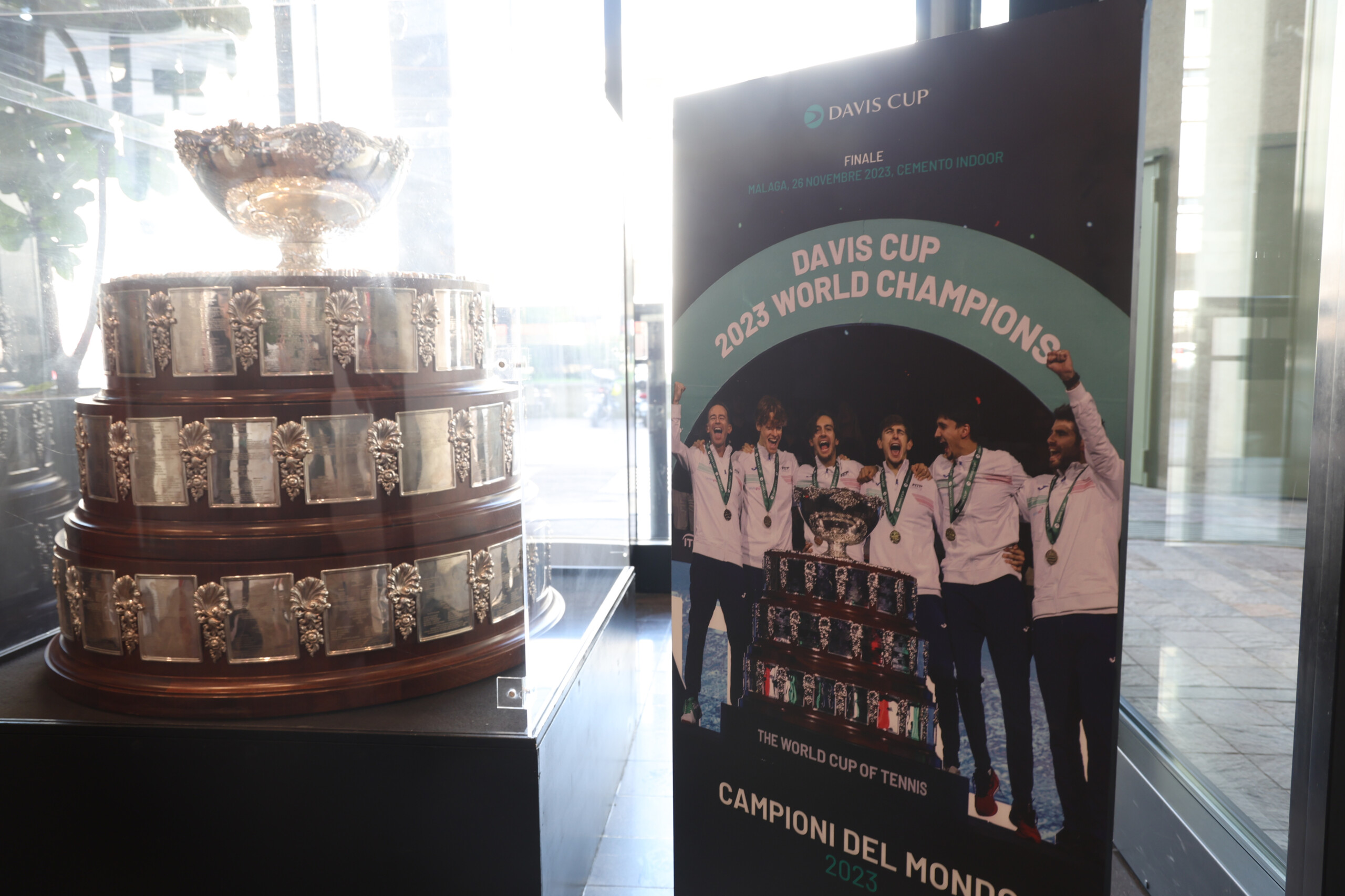 davis cup the trophy returns to campania from 20 to 23 august scaled