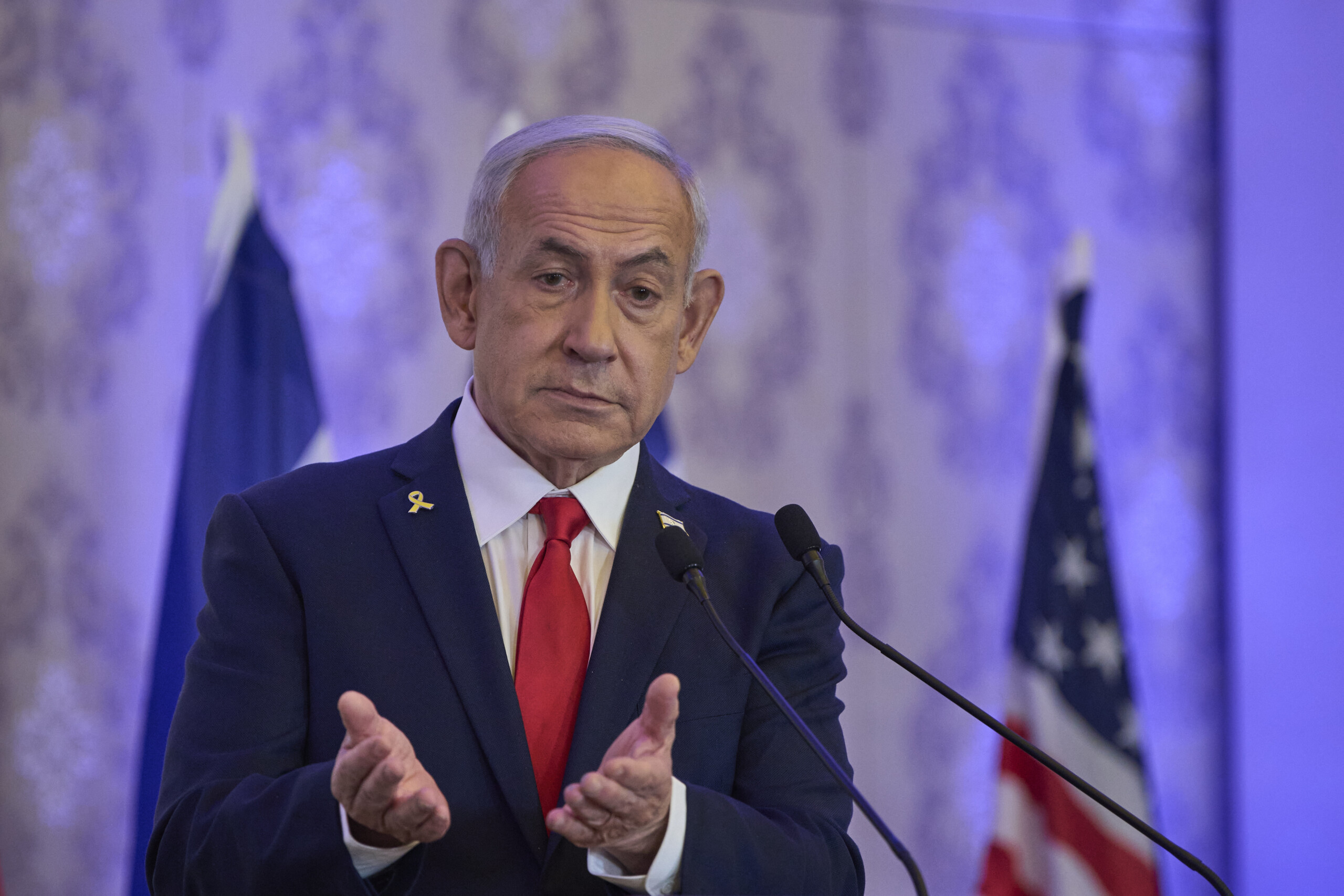 gaza netanyahu israel will not annex the strip it will transfer it to a temporary body scaled