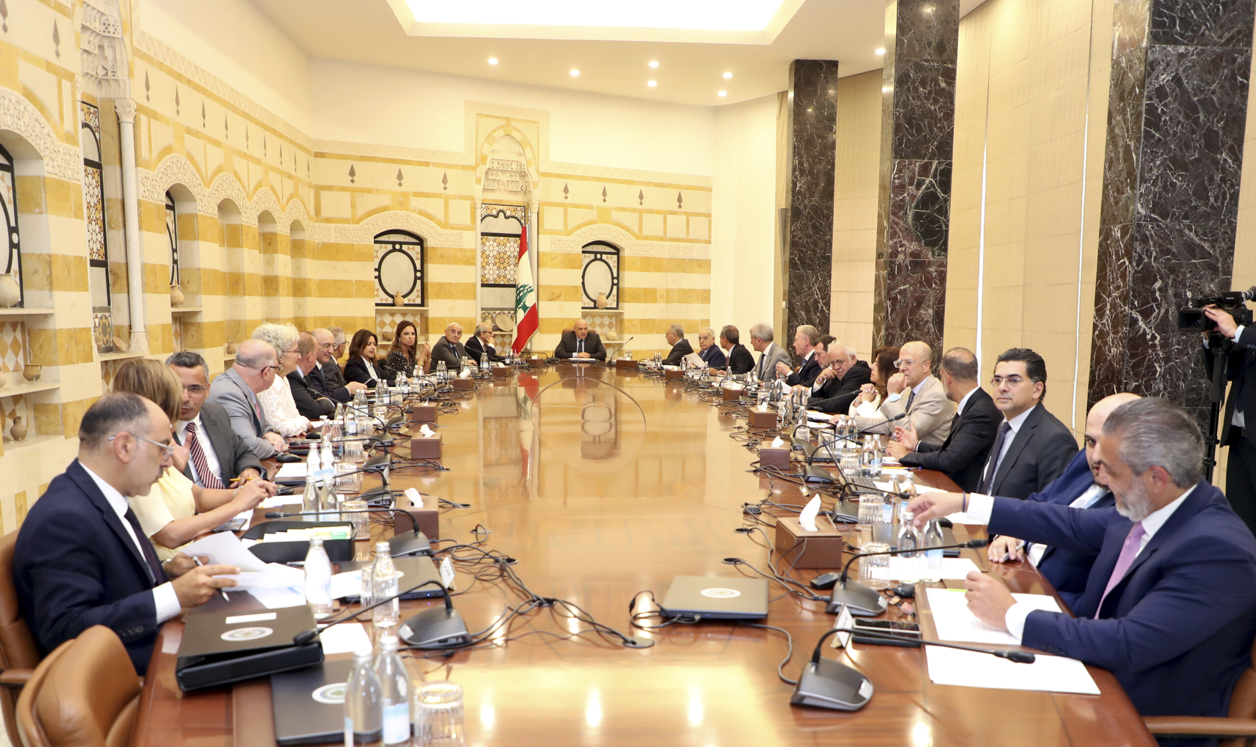 lebanon council of ministers approves us roadmap on hezbollah disarmament scaled