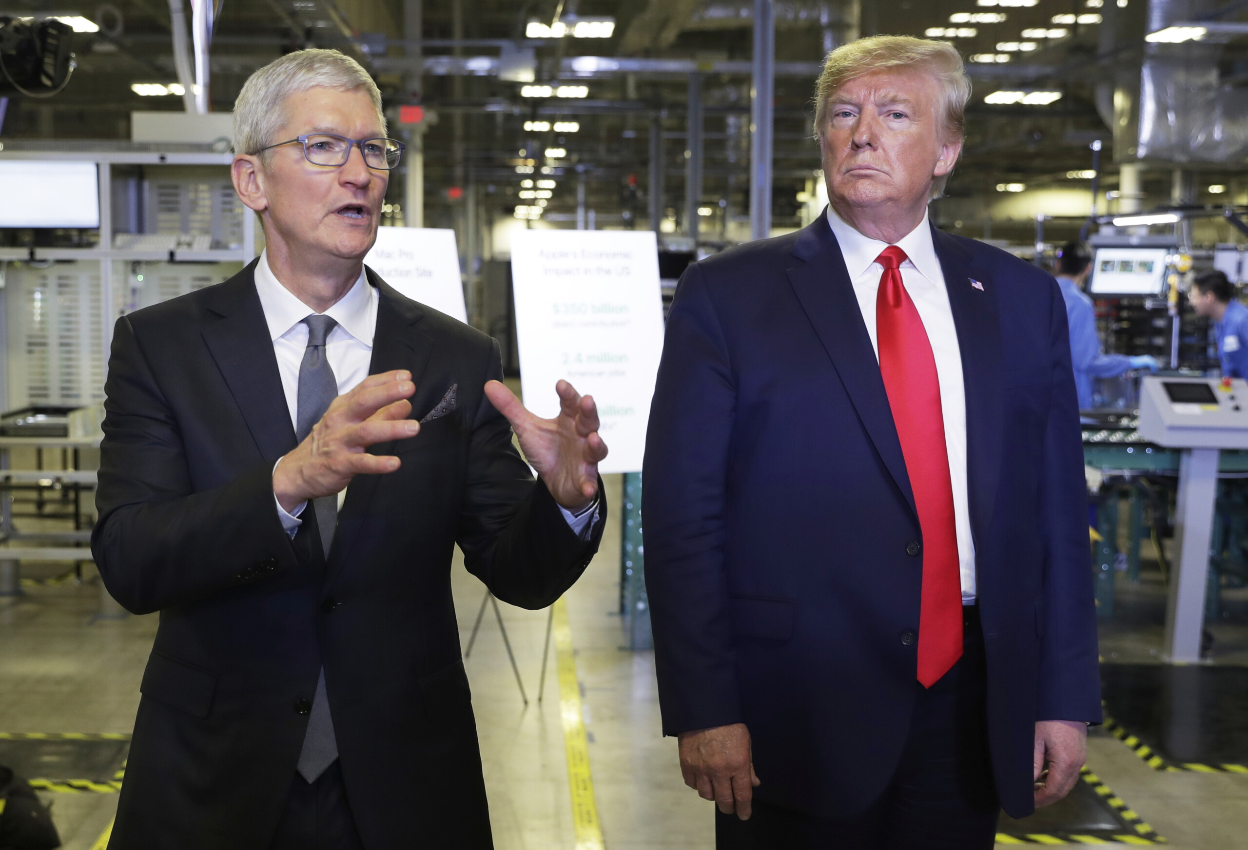 tariffs trump there will be 100 tariffs on chips and semiconductors scaled
