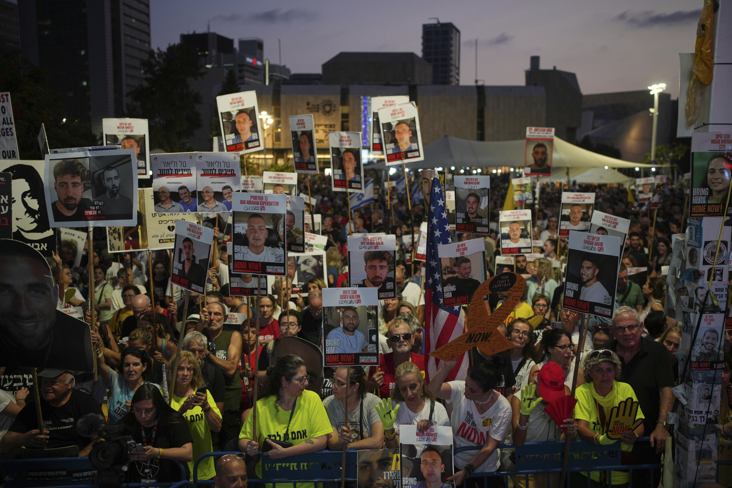 middle east hostages families general strike next sunday scaled